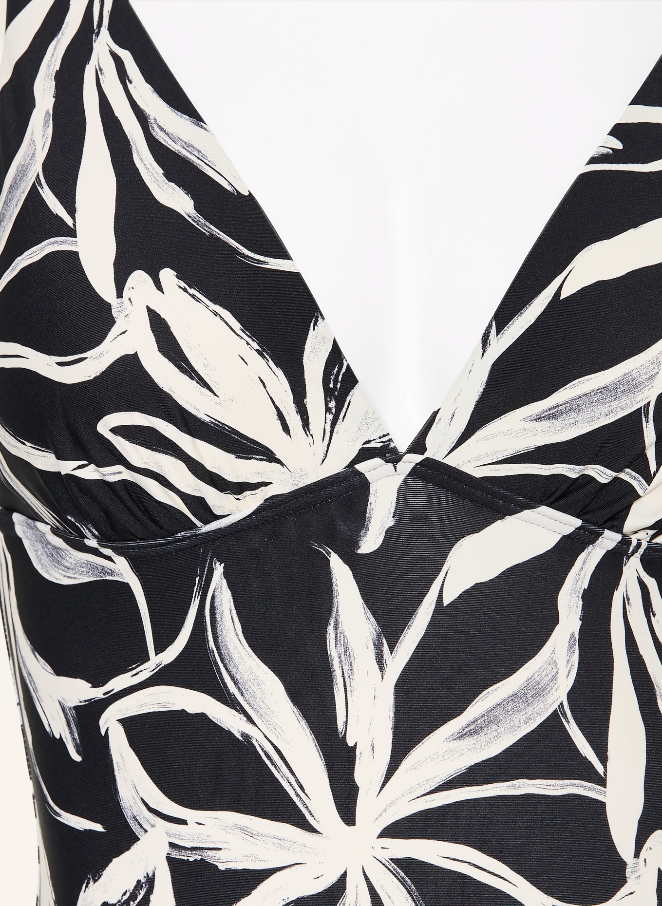 Marc O'Polo Badeanzug: SCHWARZ / WEISS