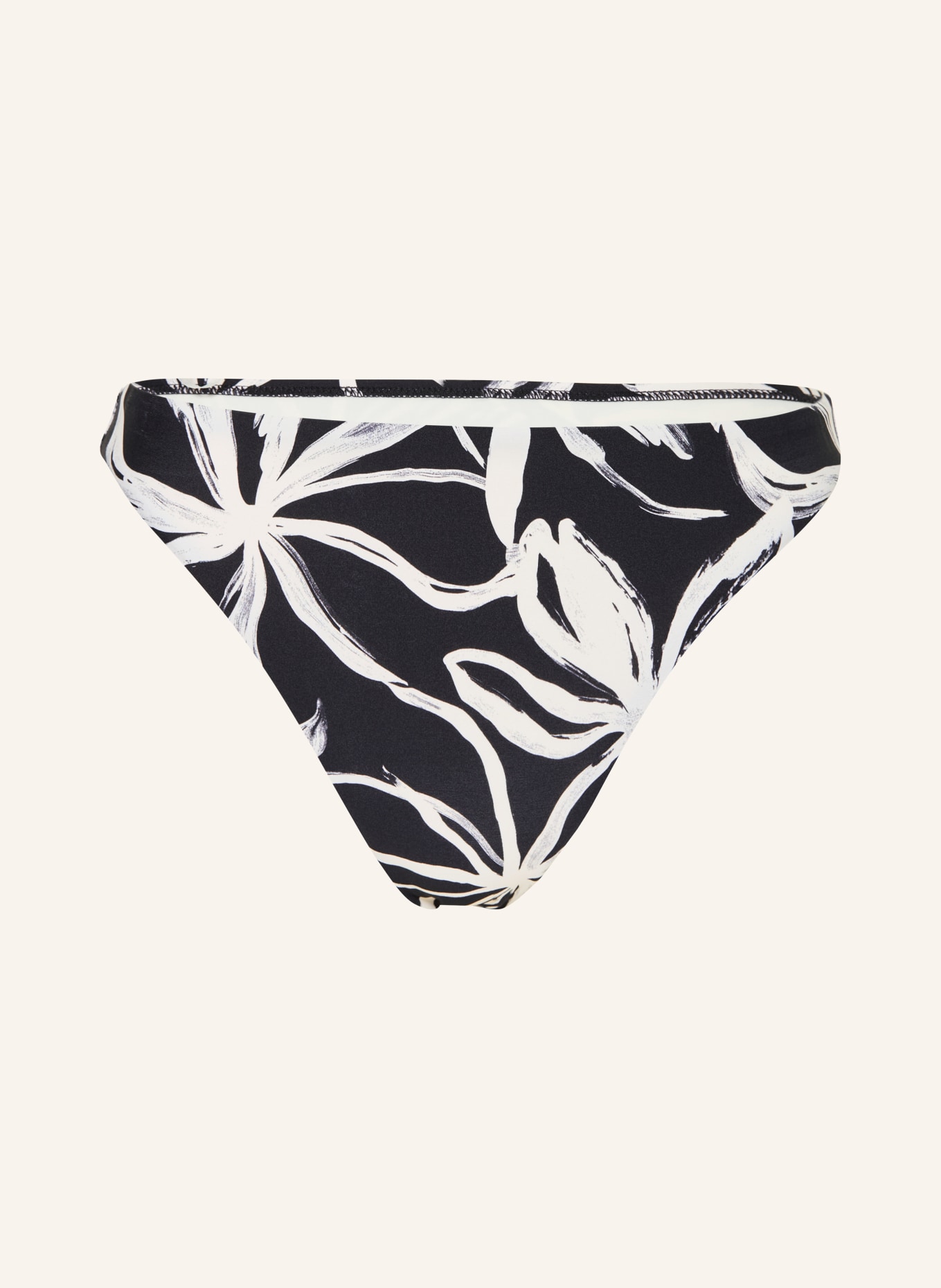 Marc O'Polo Eenvoudig bikinibroekje: ZWART / WIT