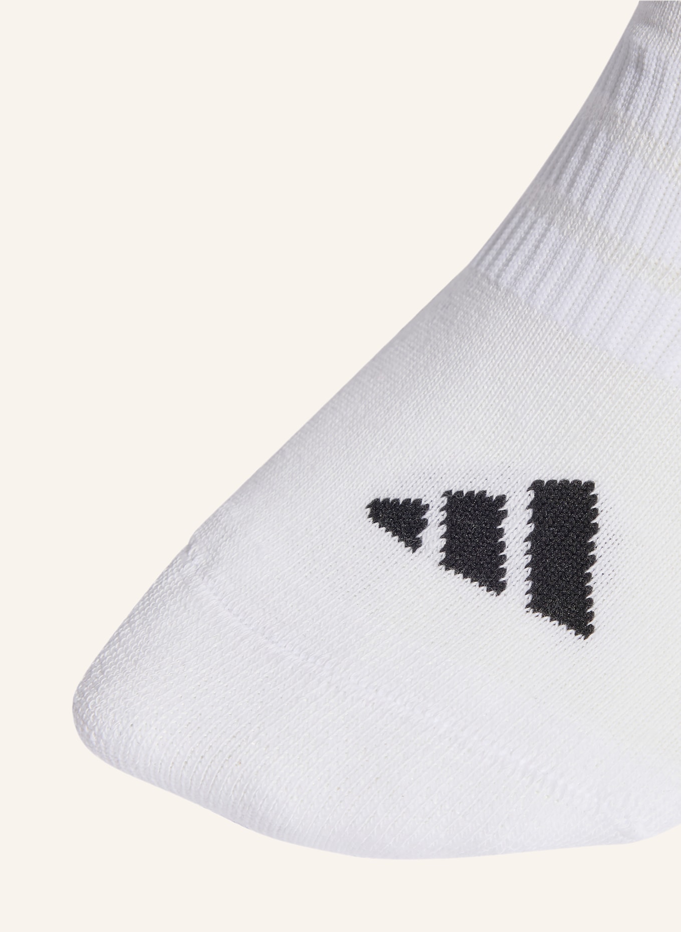 adidas 3er-Pack Sportsocken CUSHIONED ESSENTIALS LOW CUT: WEISS / SCHWARZ