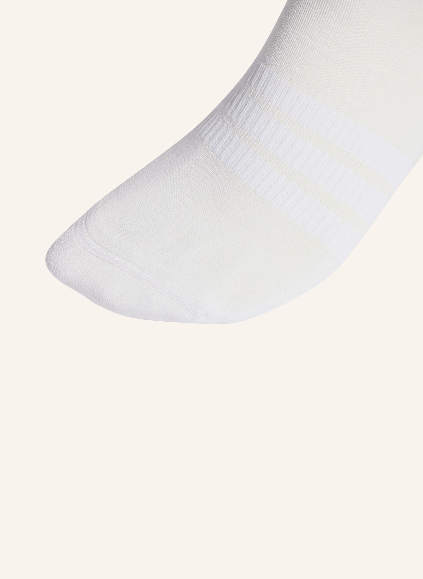 adidas 6er-Pack Sportsocken CUSHIONED CREW: WEISS / SCHWARZ