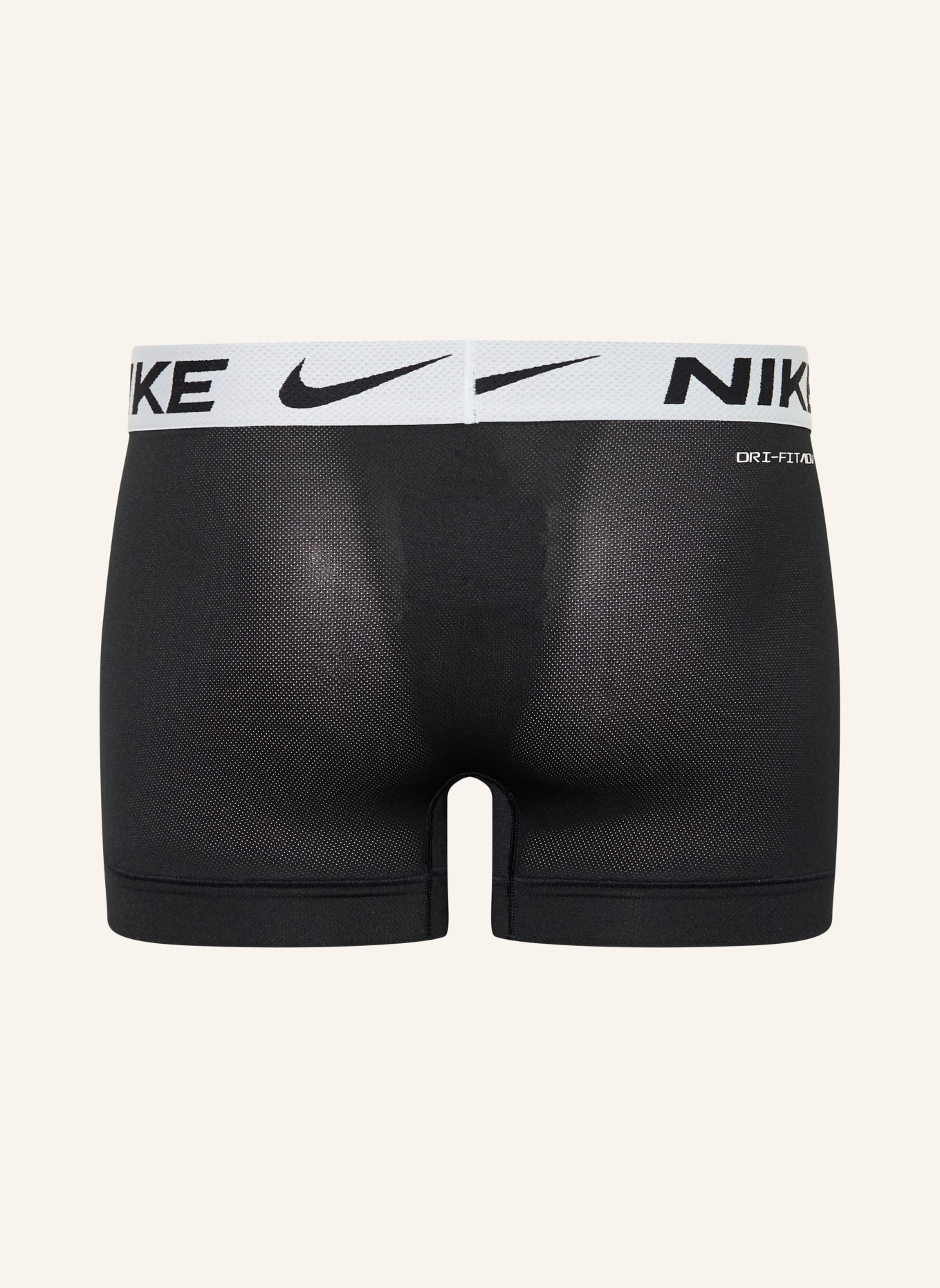 Nike 3-pack boxershorts ELITE BREATHE: ZWART / NEONORANJE / LICHTGROEN