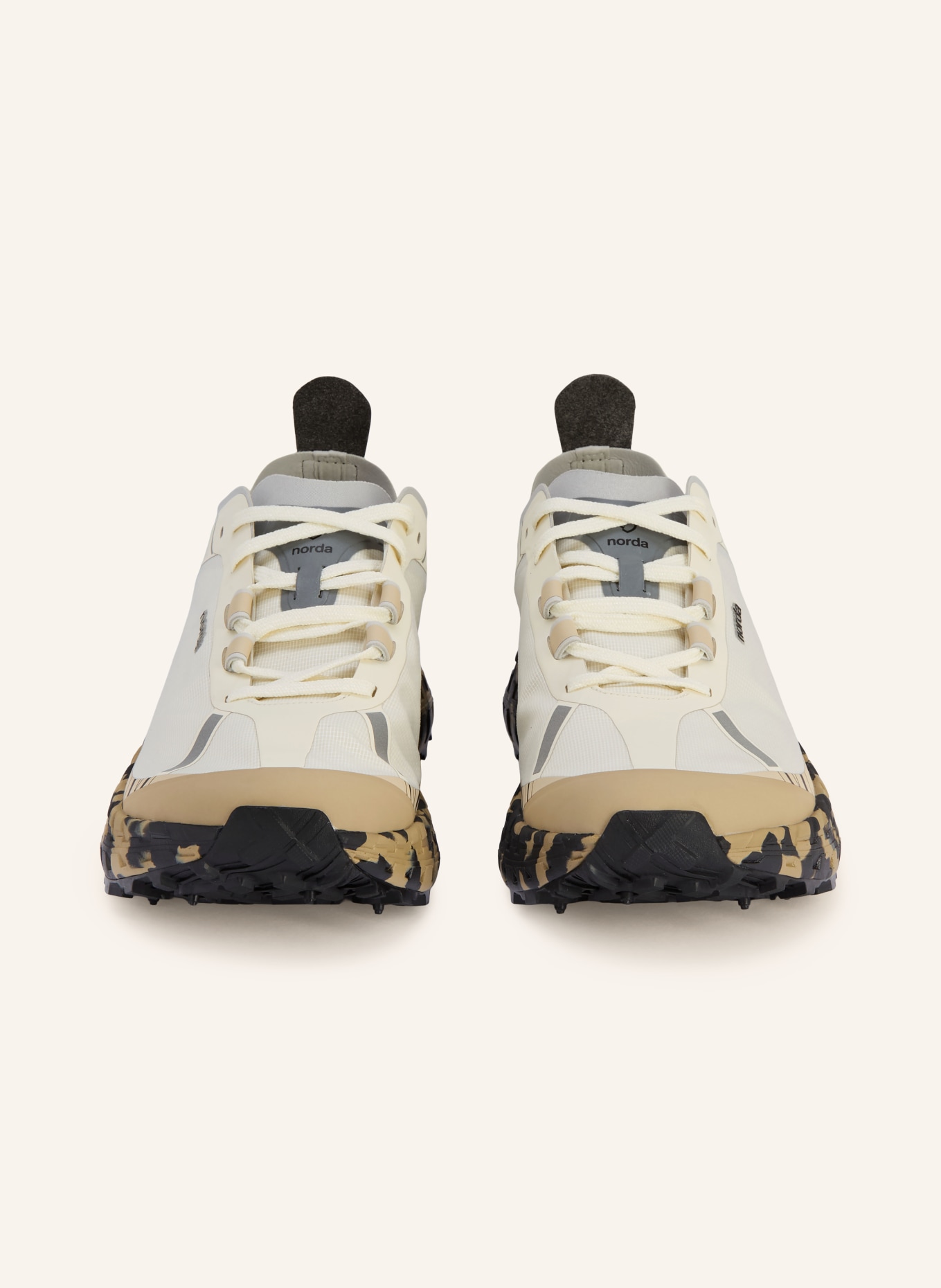 norda Trail running shoes 002: LIGHT GRAY / GRAY / BLACK