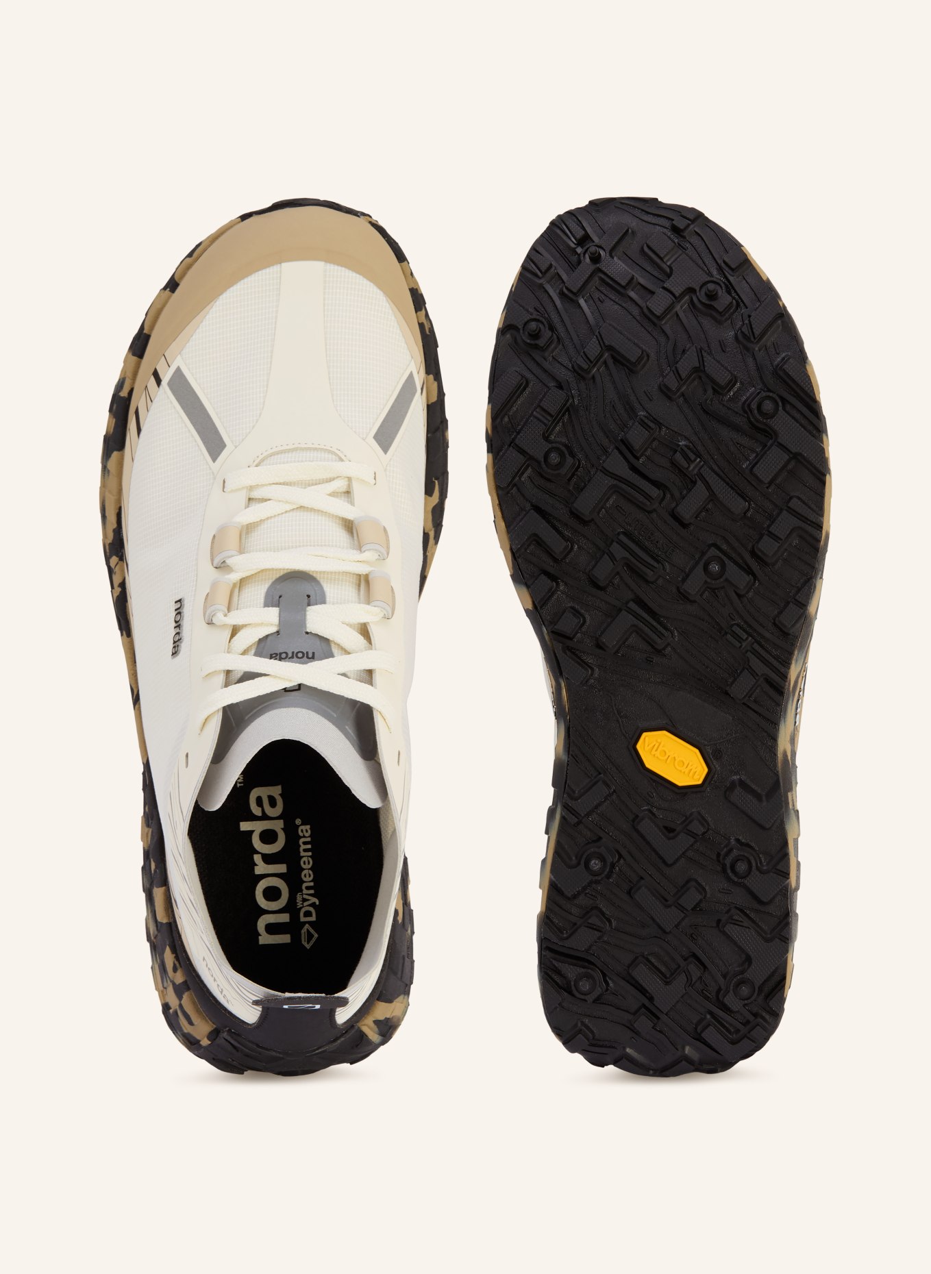 norda Trail running shoes 002: LIGHT GRAY / GRAY / BLACK