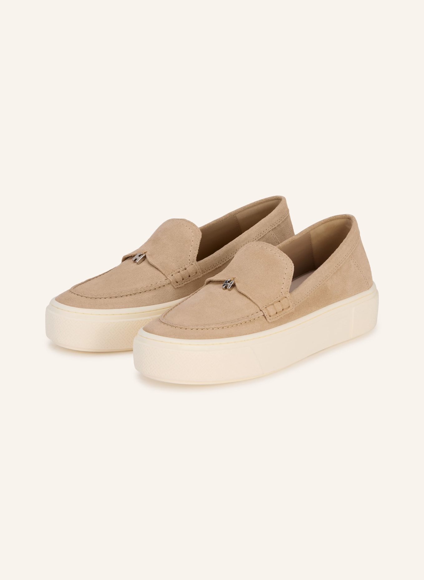 HOGAN Slipper H705: BEIGE
