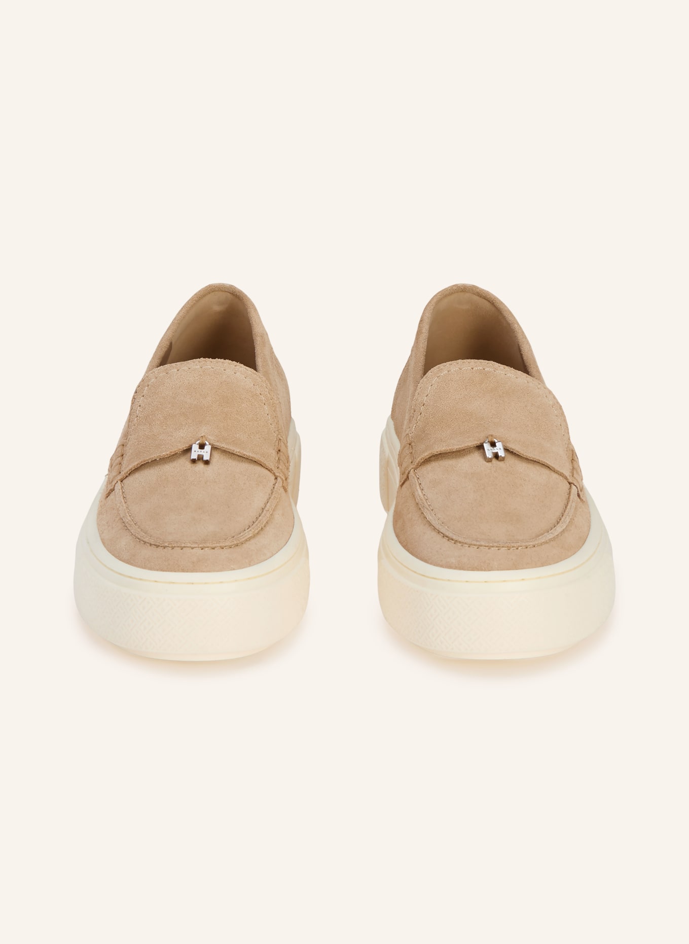 HOGAN Slipper H705: BEIGE