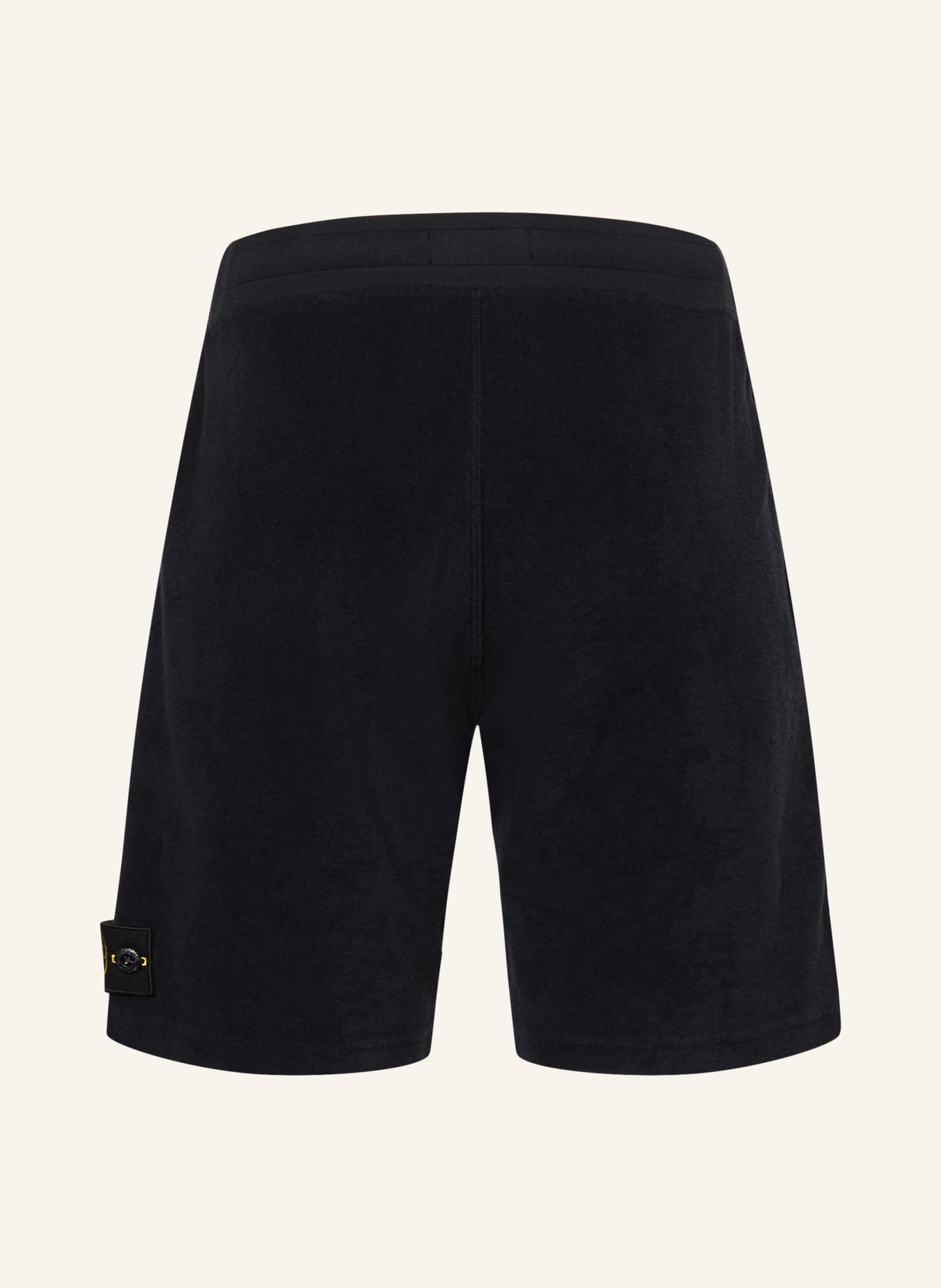 STONE ISLAND JUNIOR Badstofshorts: DONKERBLAUW
