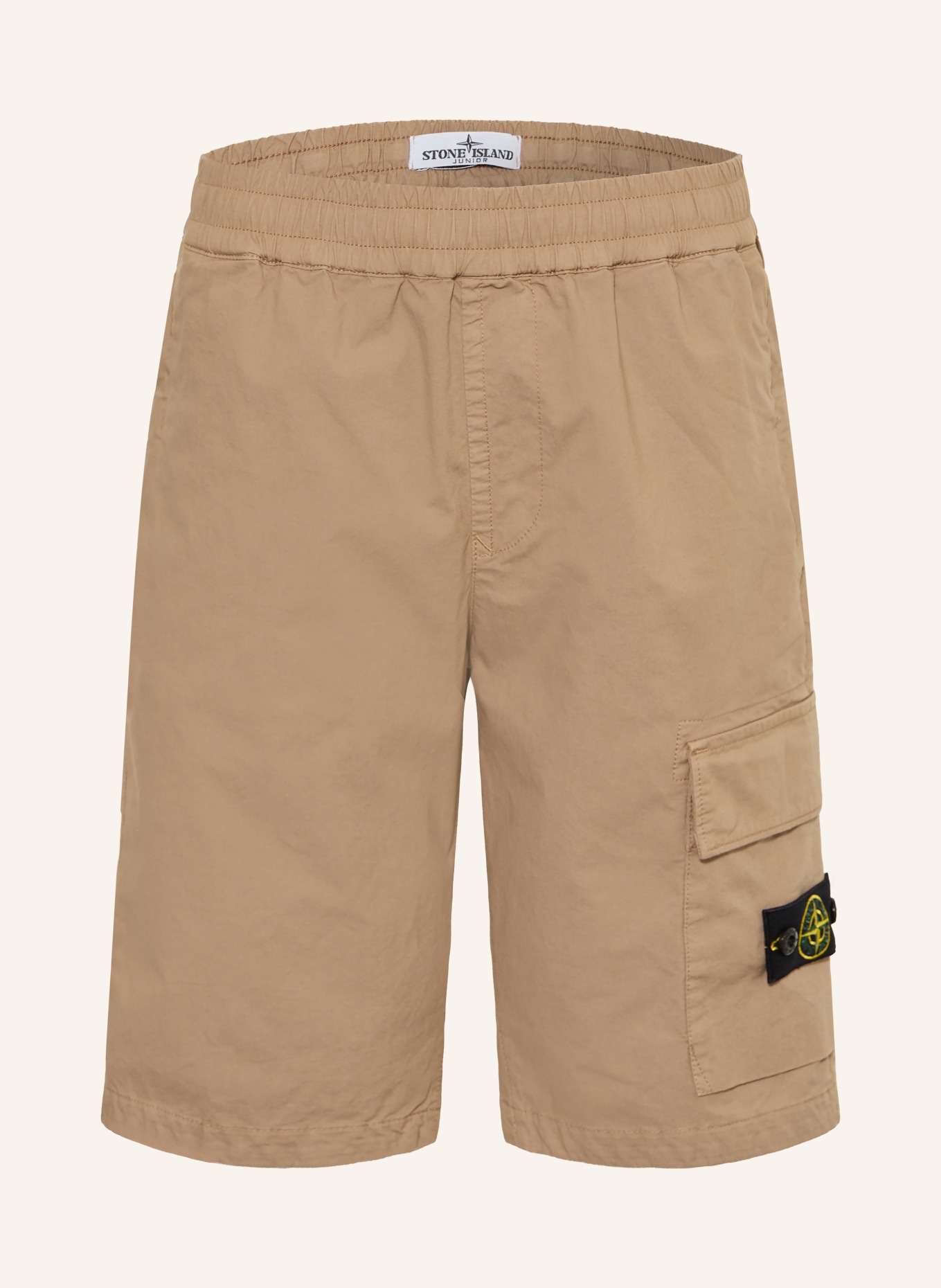 STONE ISLAND JUNIOR short: MARRON CLAIR