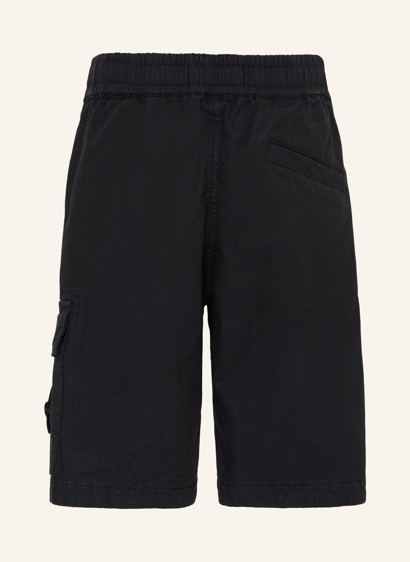 STONE ISLAND JUNIOR short: BLEU FONCÉ