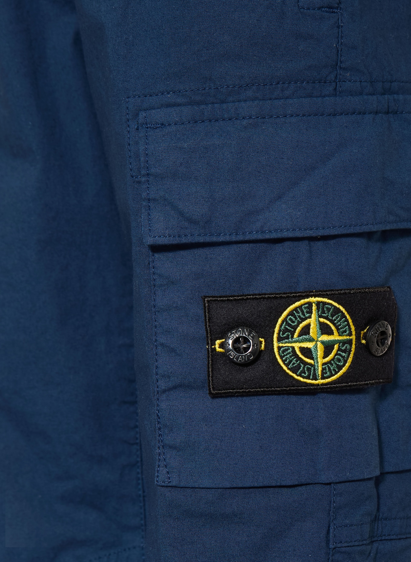 STONE ISLAND JUNIOR Cargohose: DUNKELBLAU