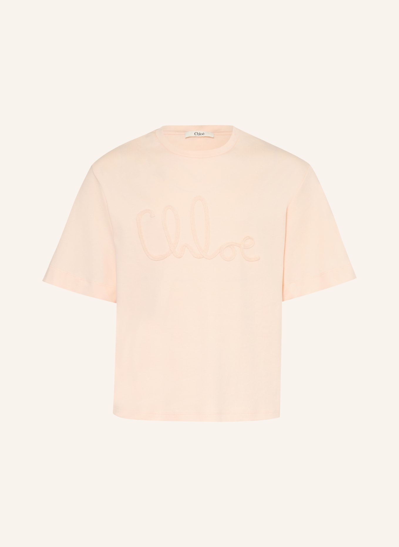 Chloé T-shirt: LIGHT ORANGE