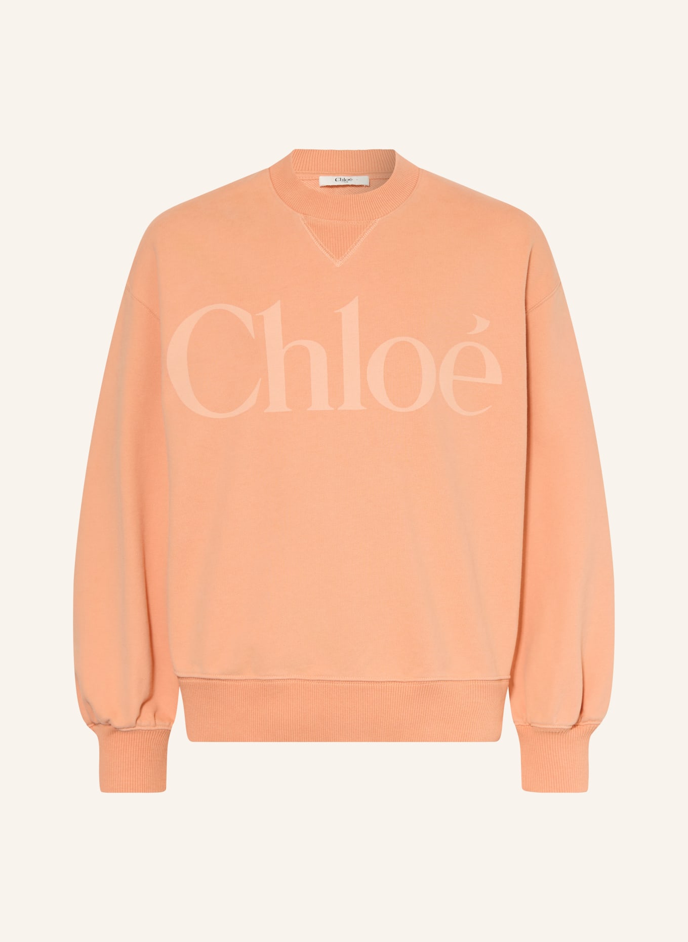 Chloé Sweatshirt: SALMON / LIGHT ORANGE