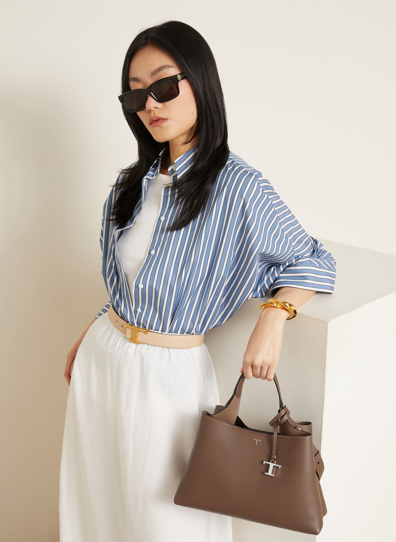 TOD'S Kabelka SMALL: HNĚDÁ