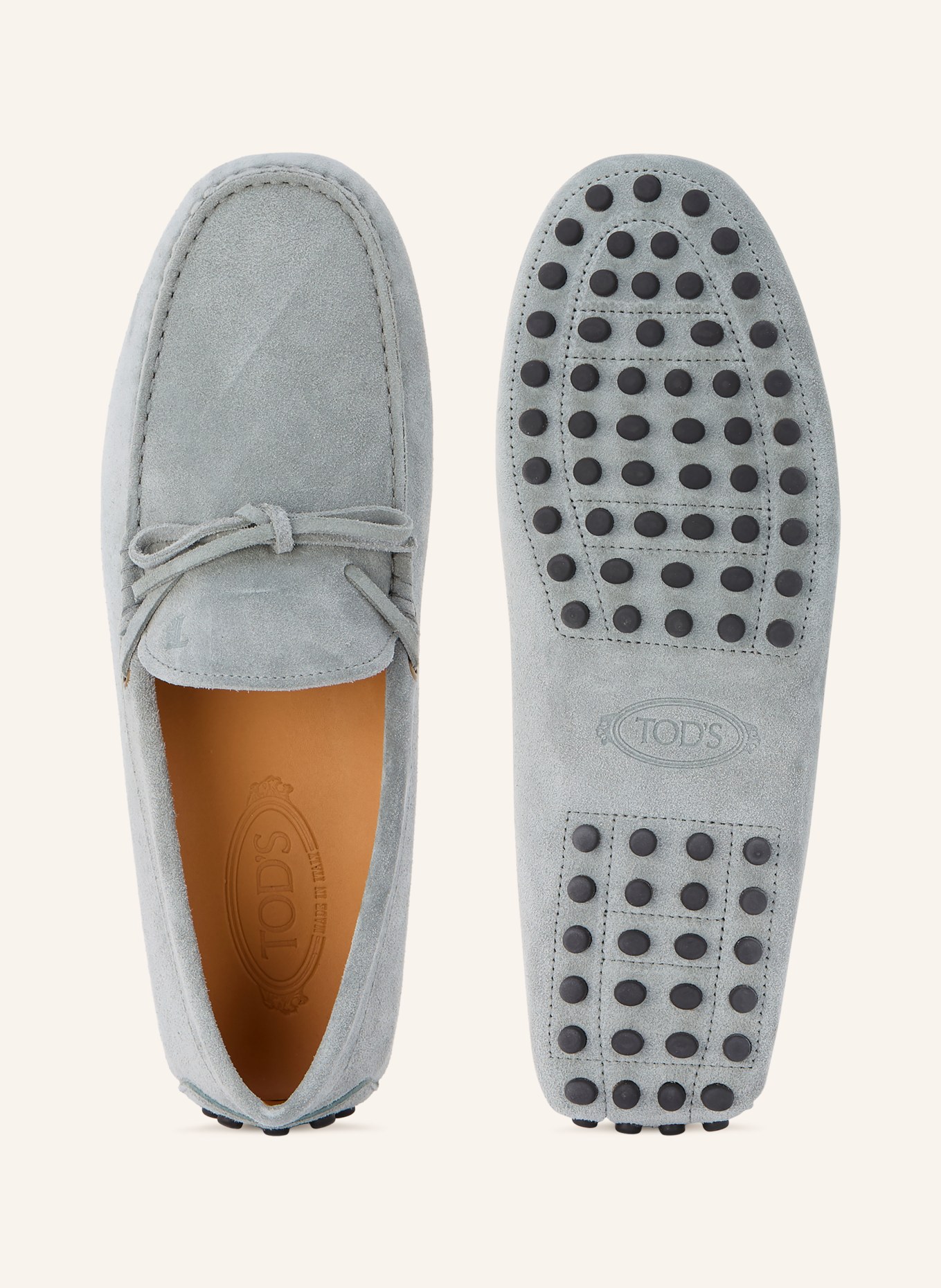 TOD'S mocassins: BLAUWGRIJS