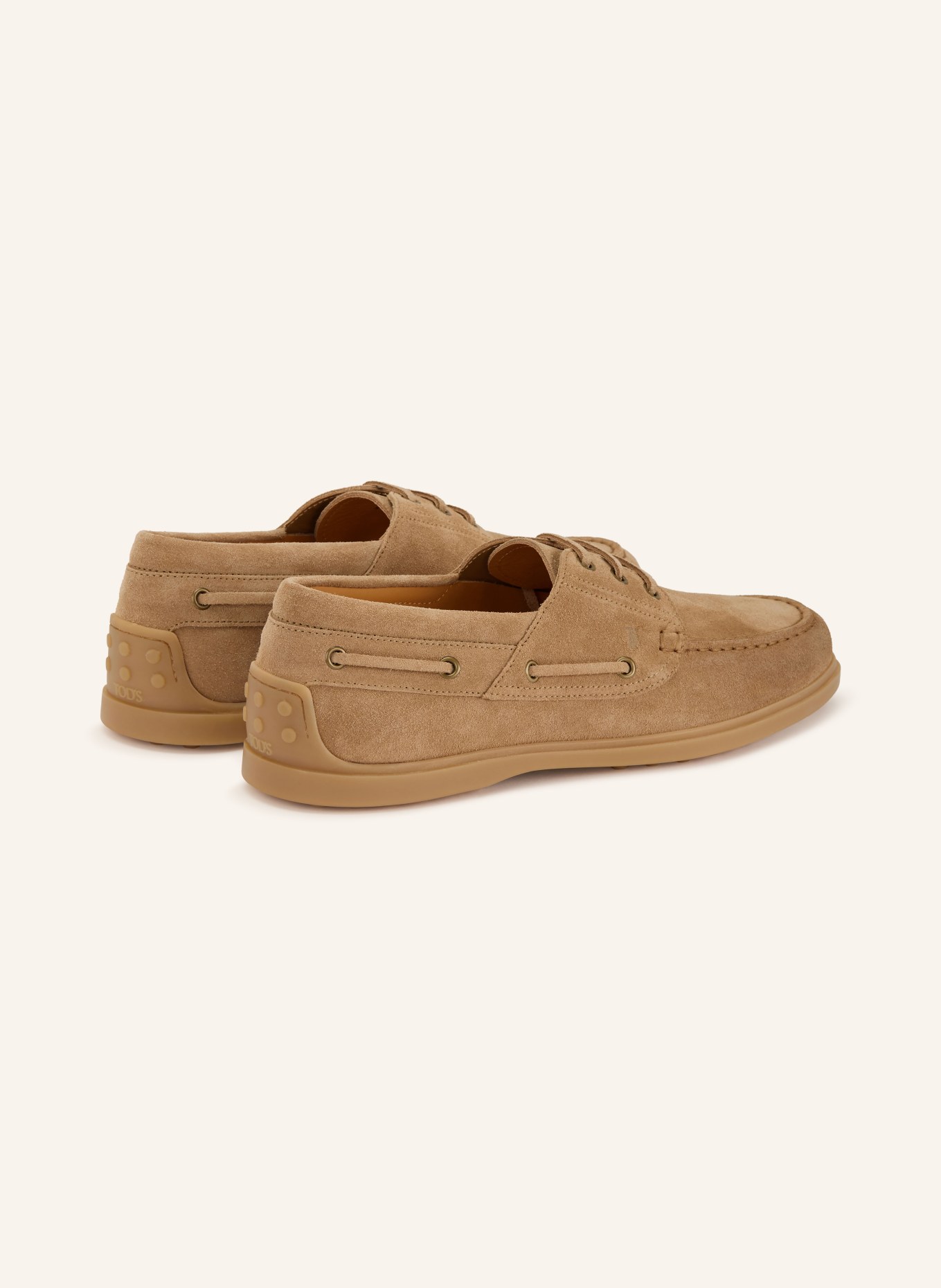 TOD'S Mokasyny BARCA: CAMELOWY