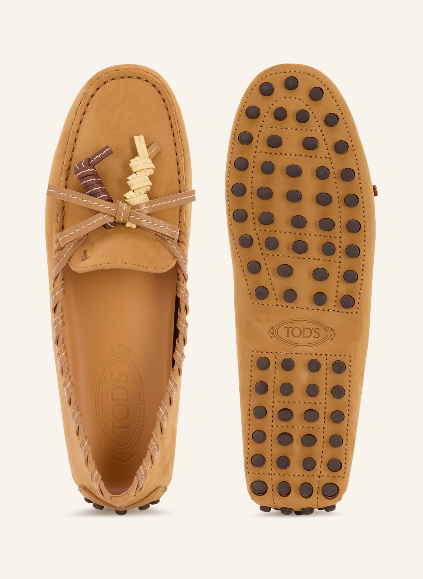 TOD'S Mokassins: COGNAC