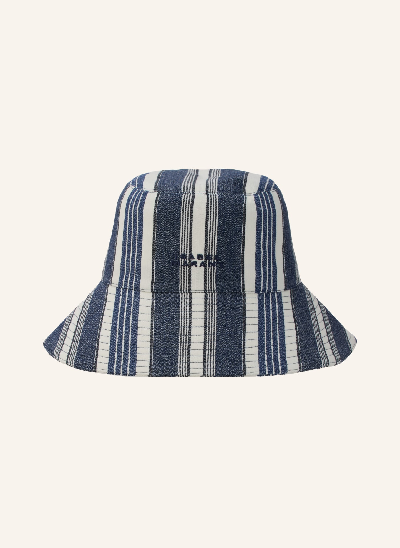 ISABEL MARANT Buckethoed SHAELYN: DONKERBLAUW / WIT