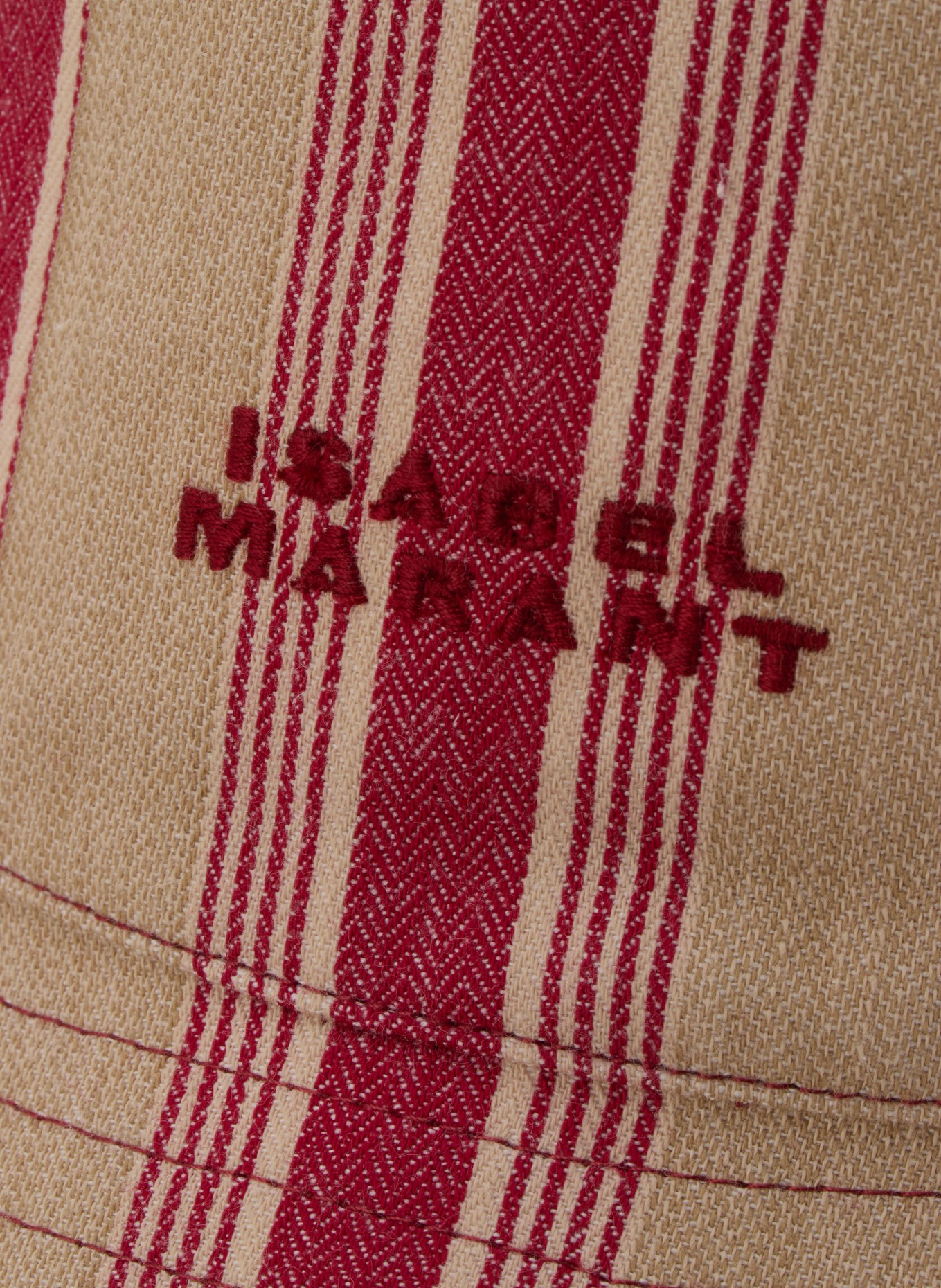 ISABEL MARANT Buckethoed SHAELYN: LICHTBRUIN / ROOD