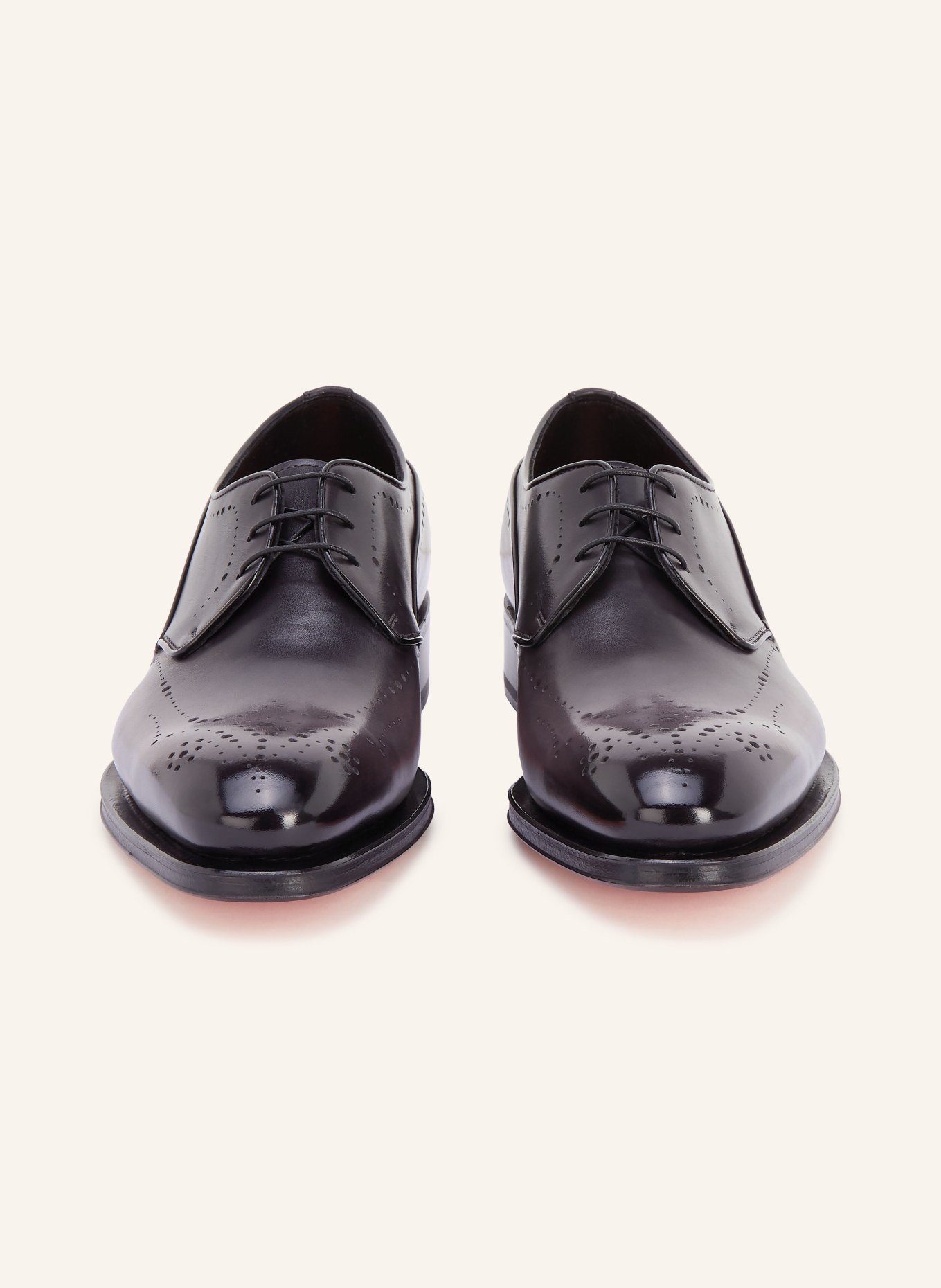 Santoni Imperialde Lace-Ups: GRAY