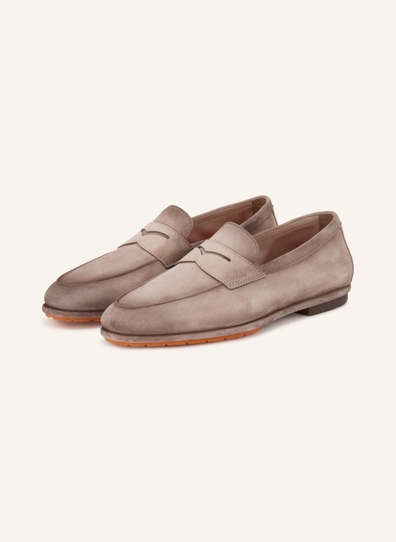 Santoni Loafer CARLO: LICHTBLAUW