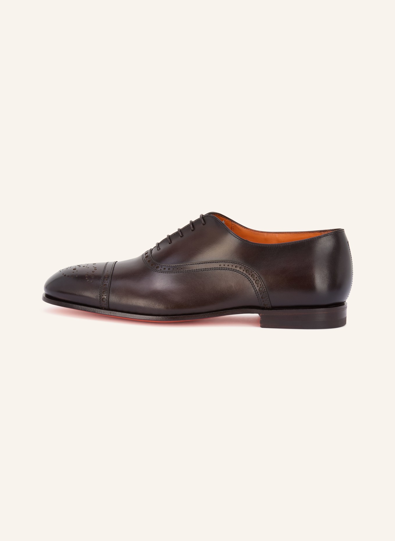 Santoni Veterschoen GENTRY: MARRON FONCÉ