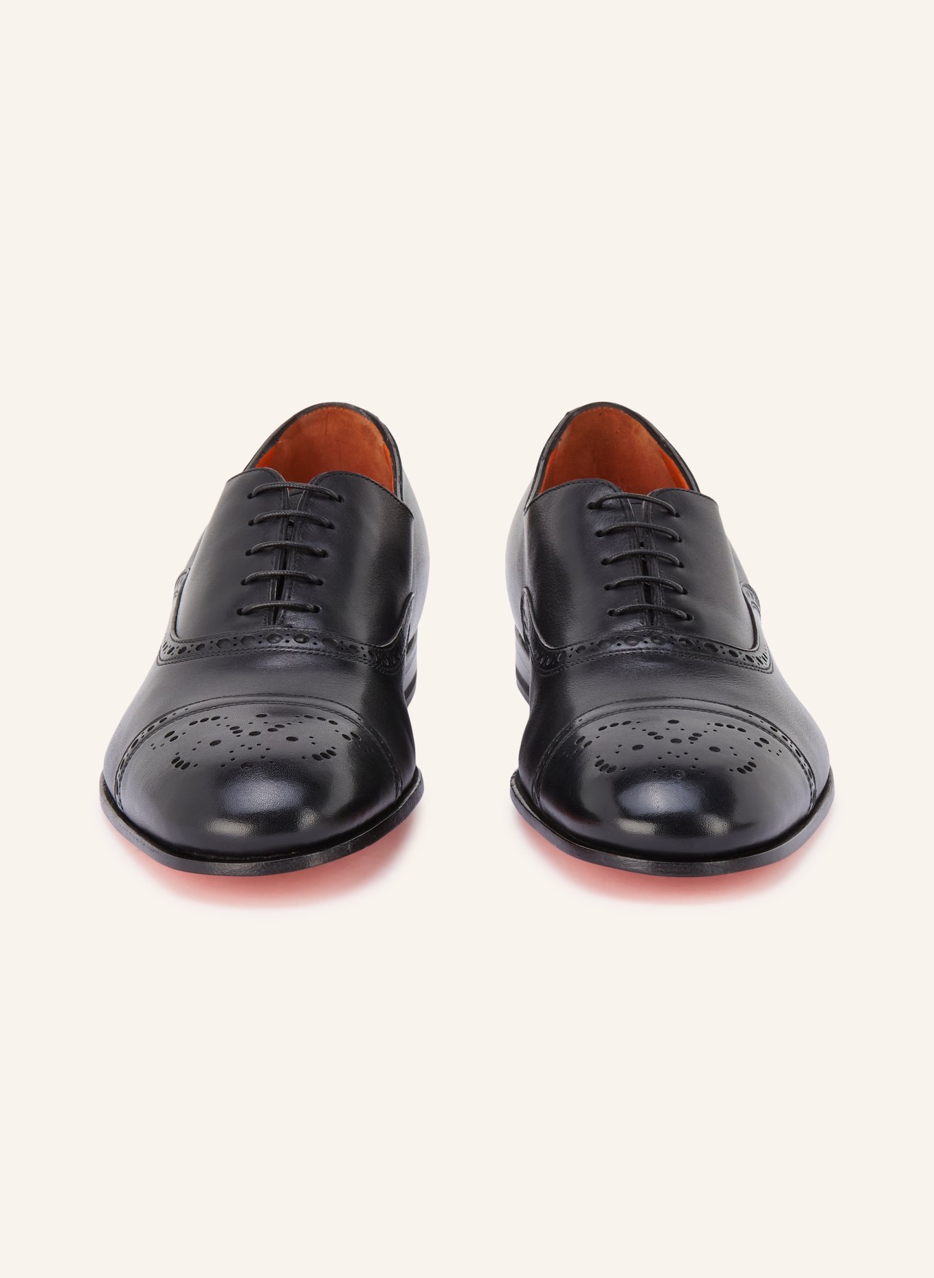 Santoni Veterschoen GENTRY: ZWART