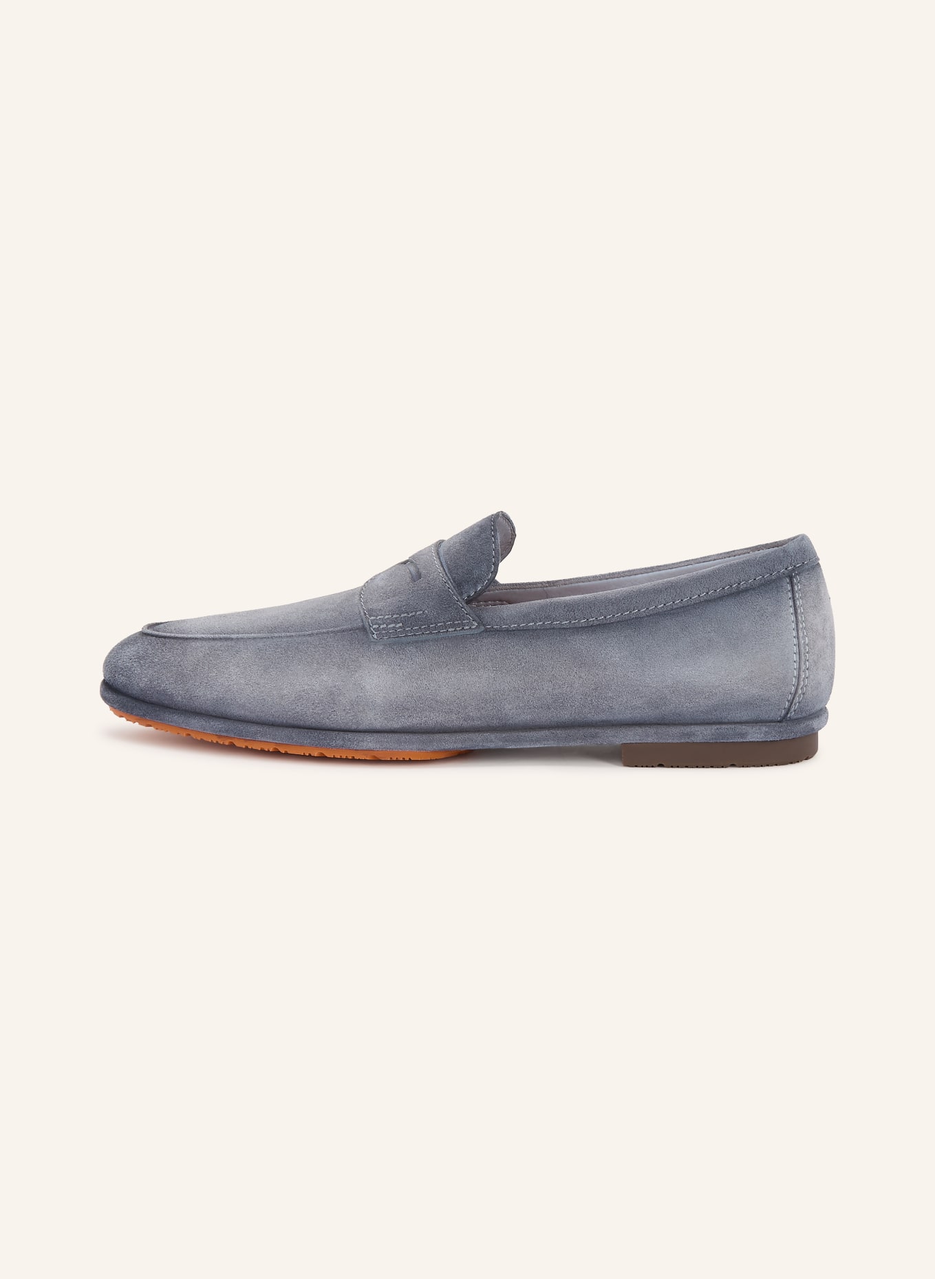 Santoni Mocassins CARLO: BLEU CLAIR