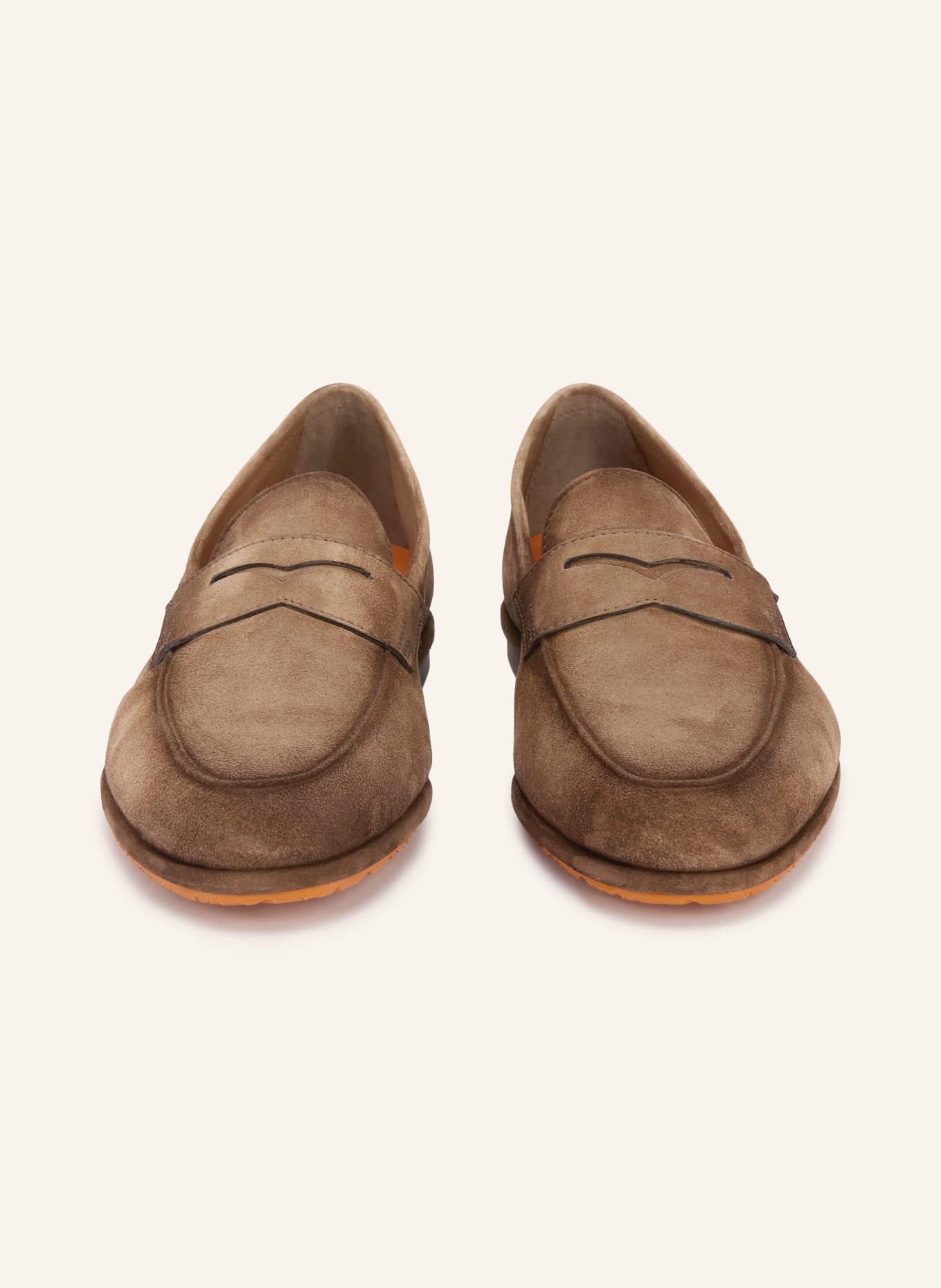 Santoni Penny-Loafer CARLO: BRAUN