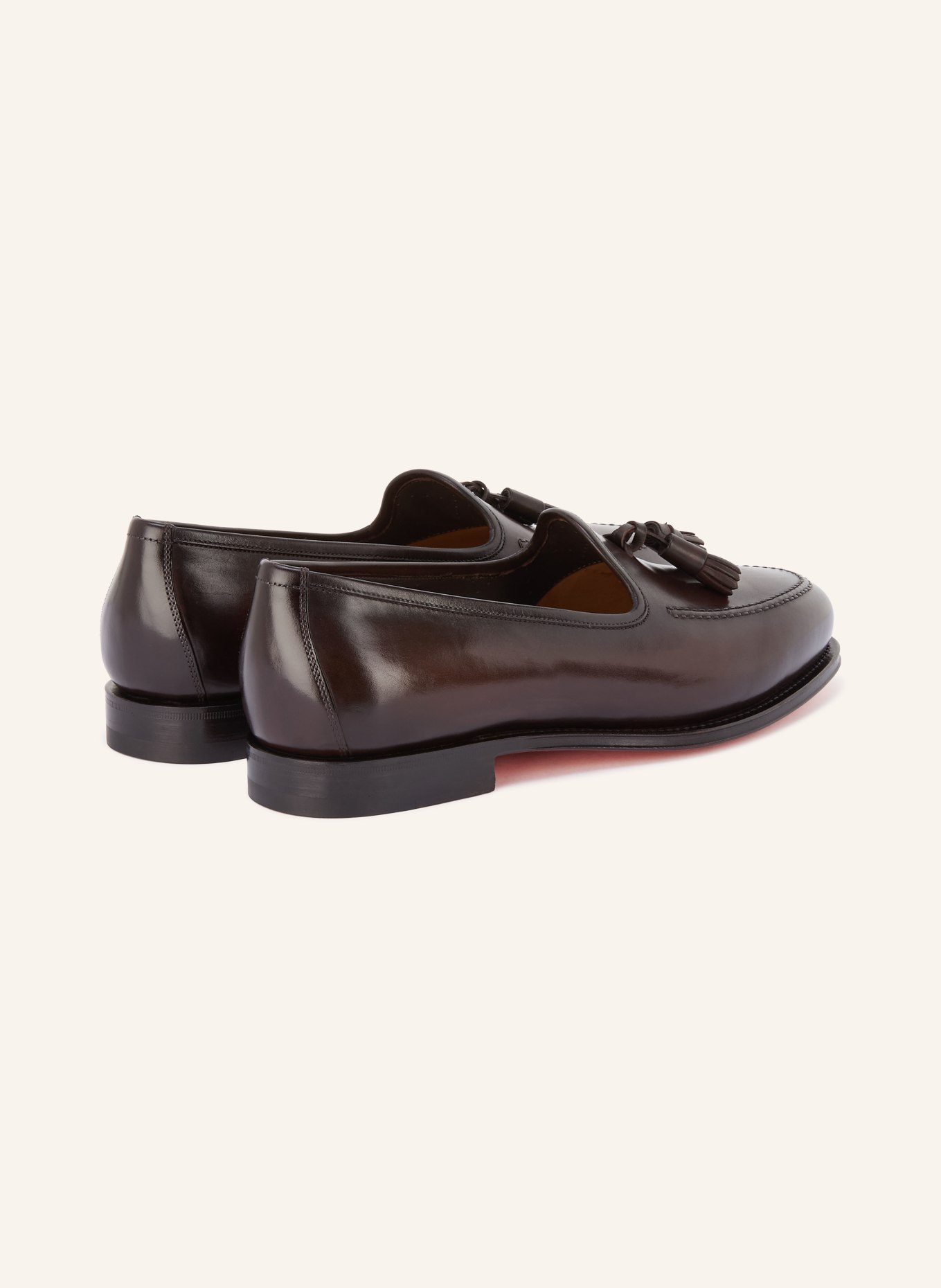 Santoni Loafer ANDREW: MARRON FONCÉ