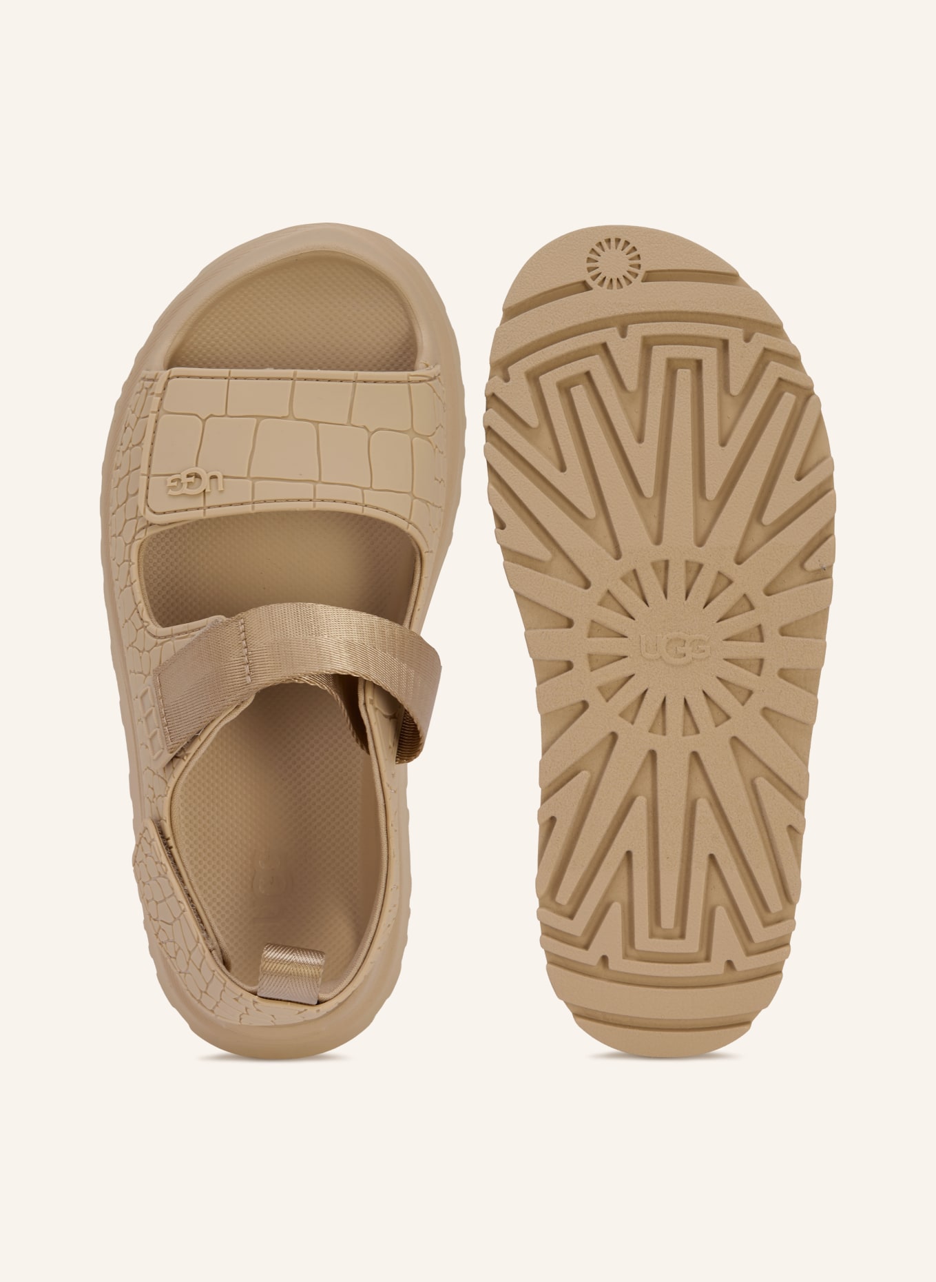 UGG Sandalen GOLDENGLOW: HELLBRAUN