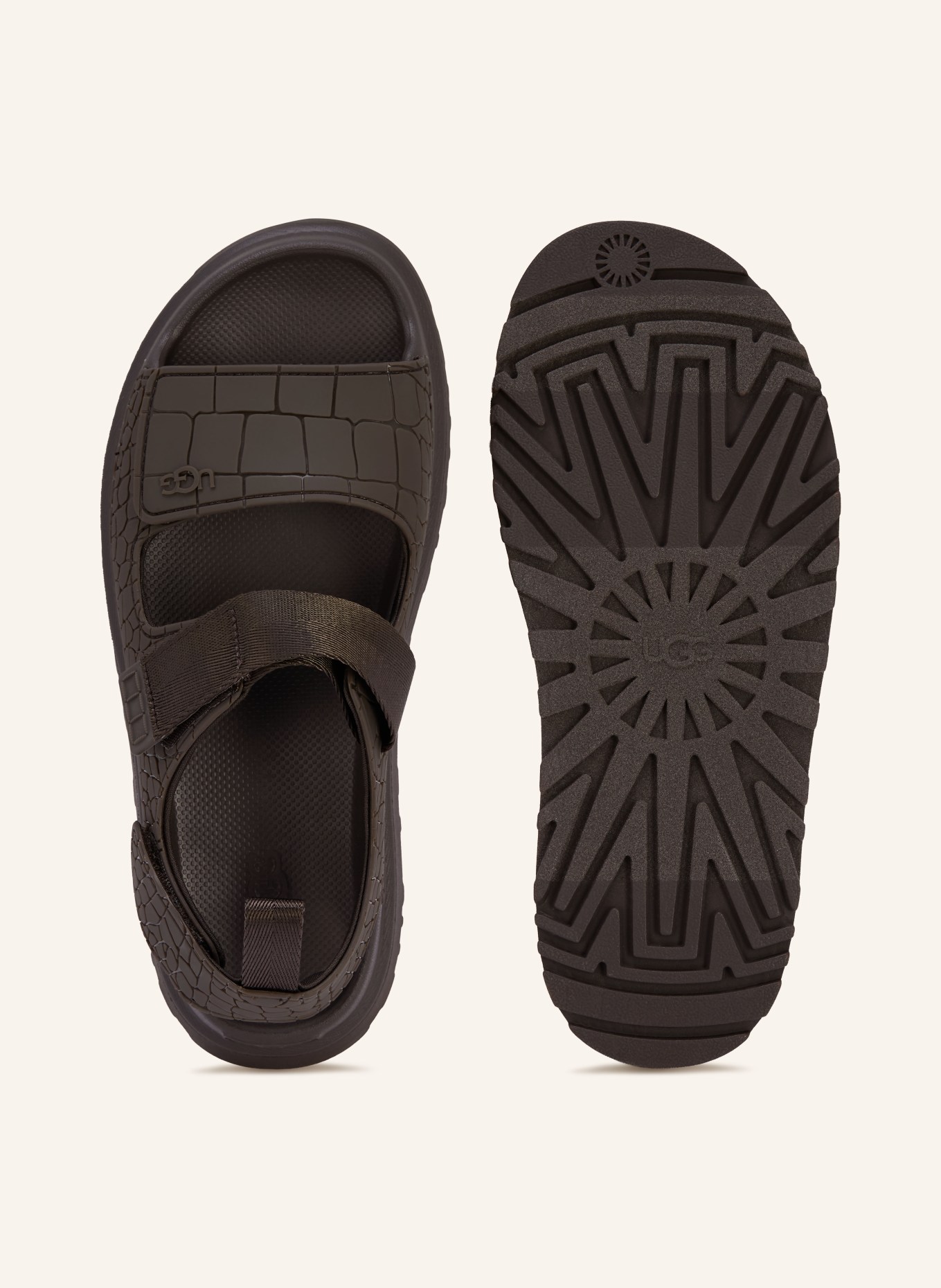 UGG Sandalen GOLDENGLOW: DUNKELGRAU