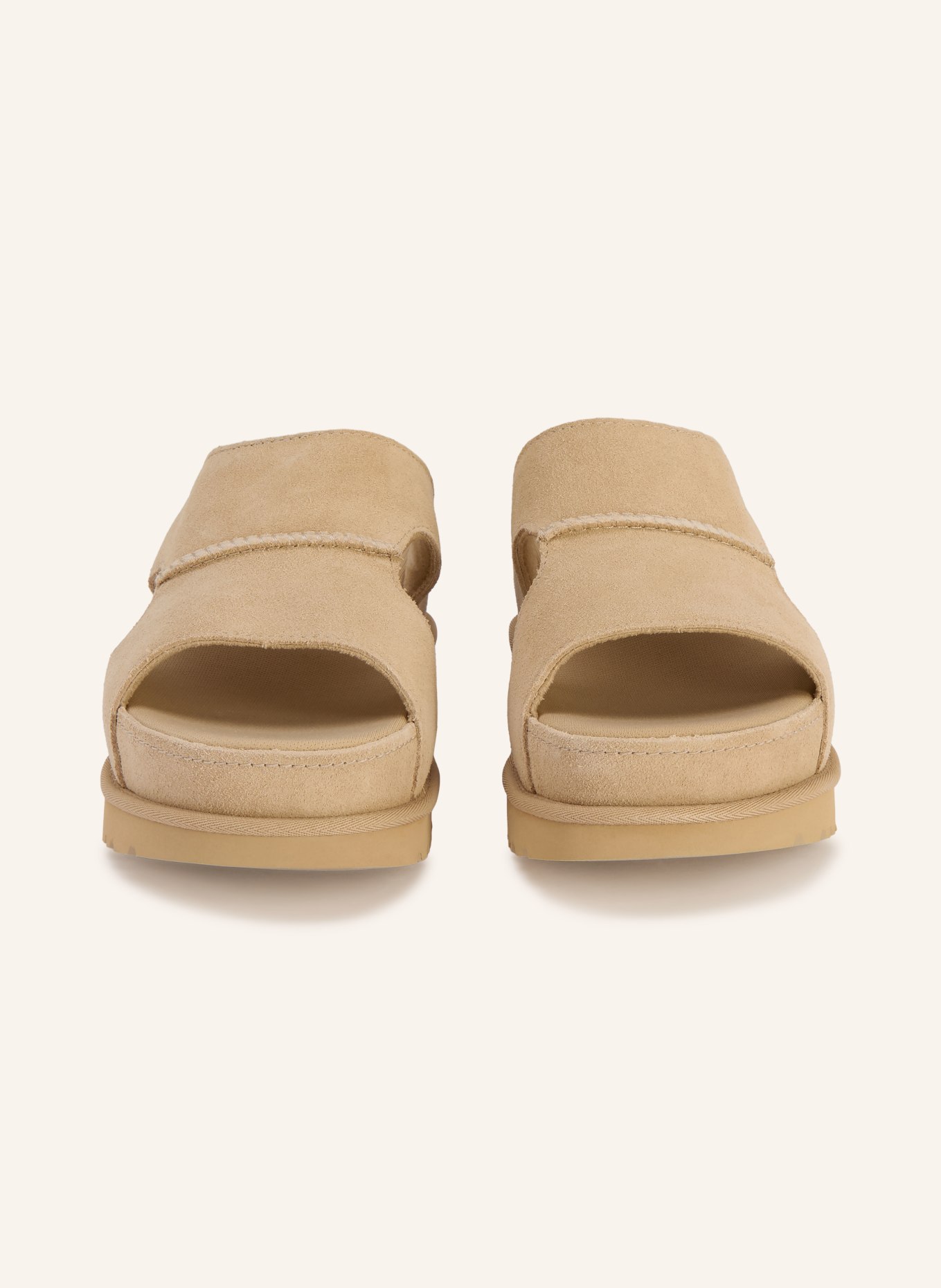UGG Klapki GOLDENSTAR HI: BEŻOWY