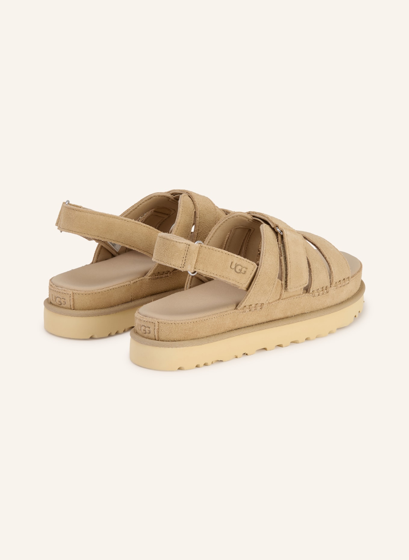 UGG Plateau-Sandalen GOLDENSTAR GLEAM: BEIGE