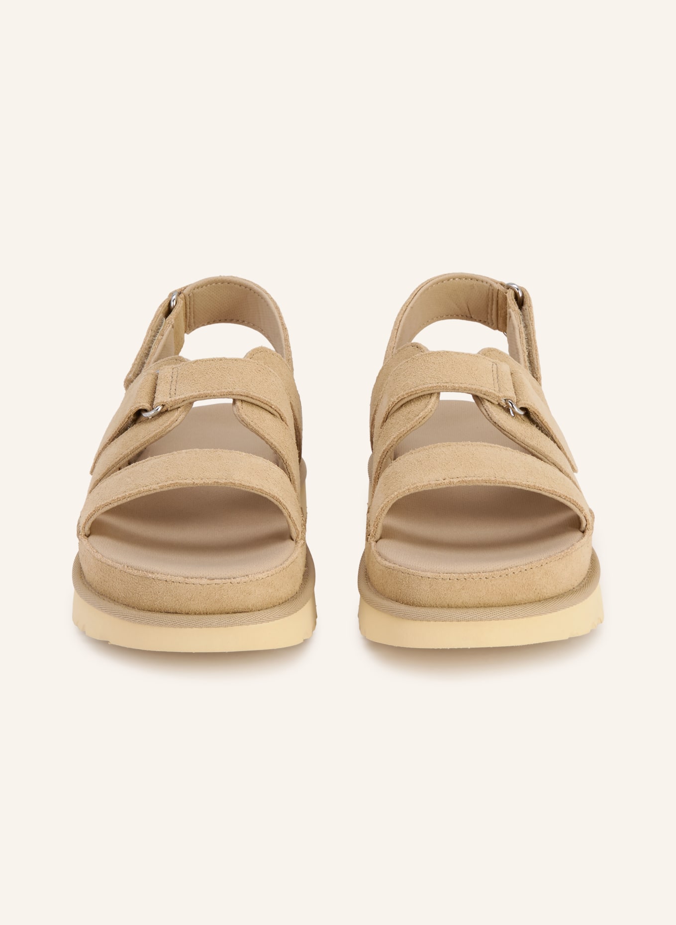 UGG Plateau-Sandalen GOLDENSTAR GLEAM: BEIGE