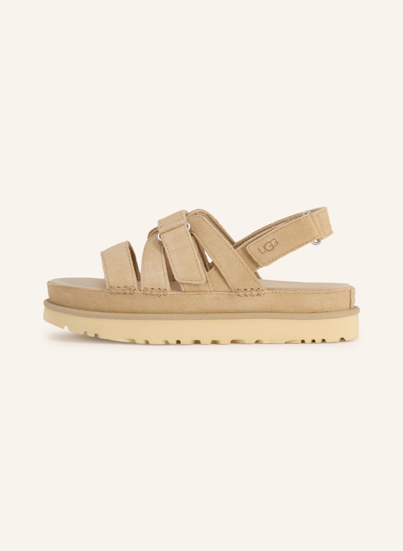 UGG Plateau-Sandalen GOLDENSTAR GLEAM: BEIGE