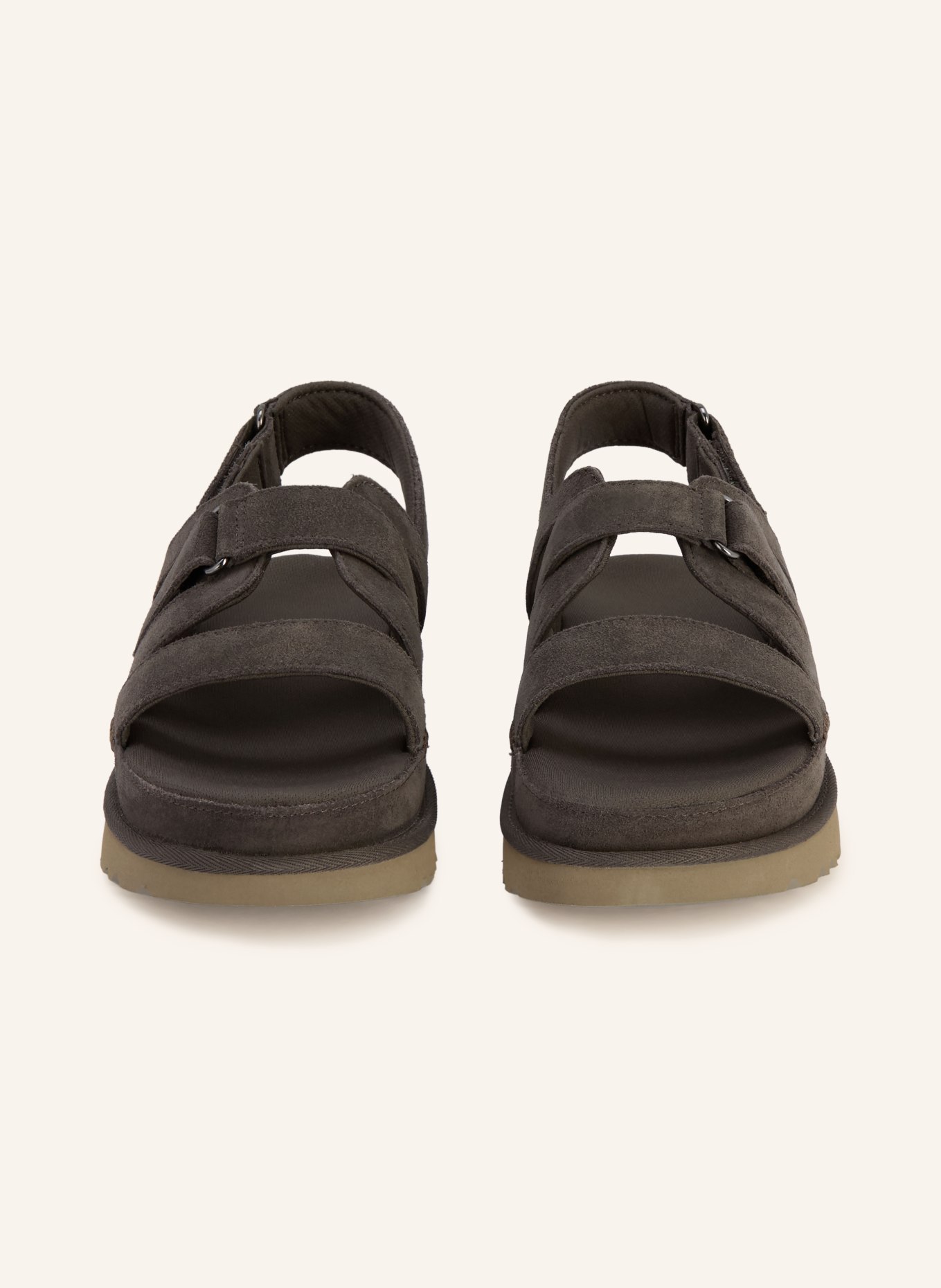 UGG Sandales à plateforme GOLDENSTAR GLEAM: TAUPE