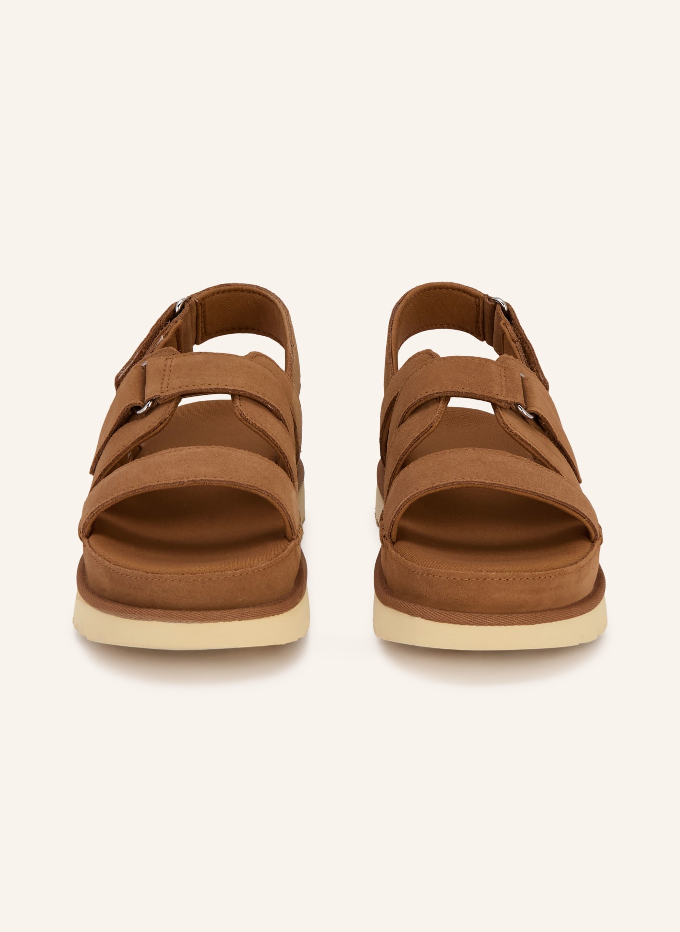 UGG Plateau-Sandalen GOLDENSTAR GLEAM: COGNAC