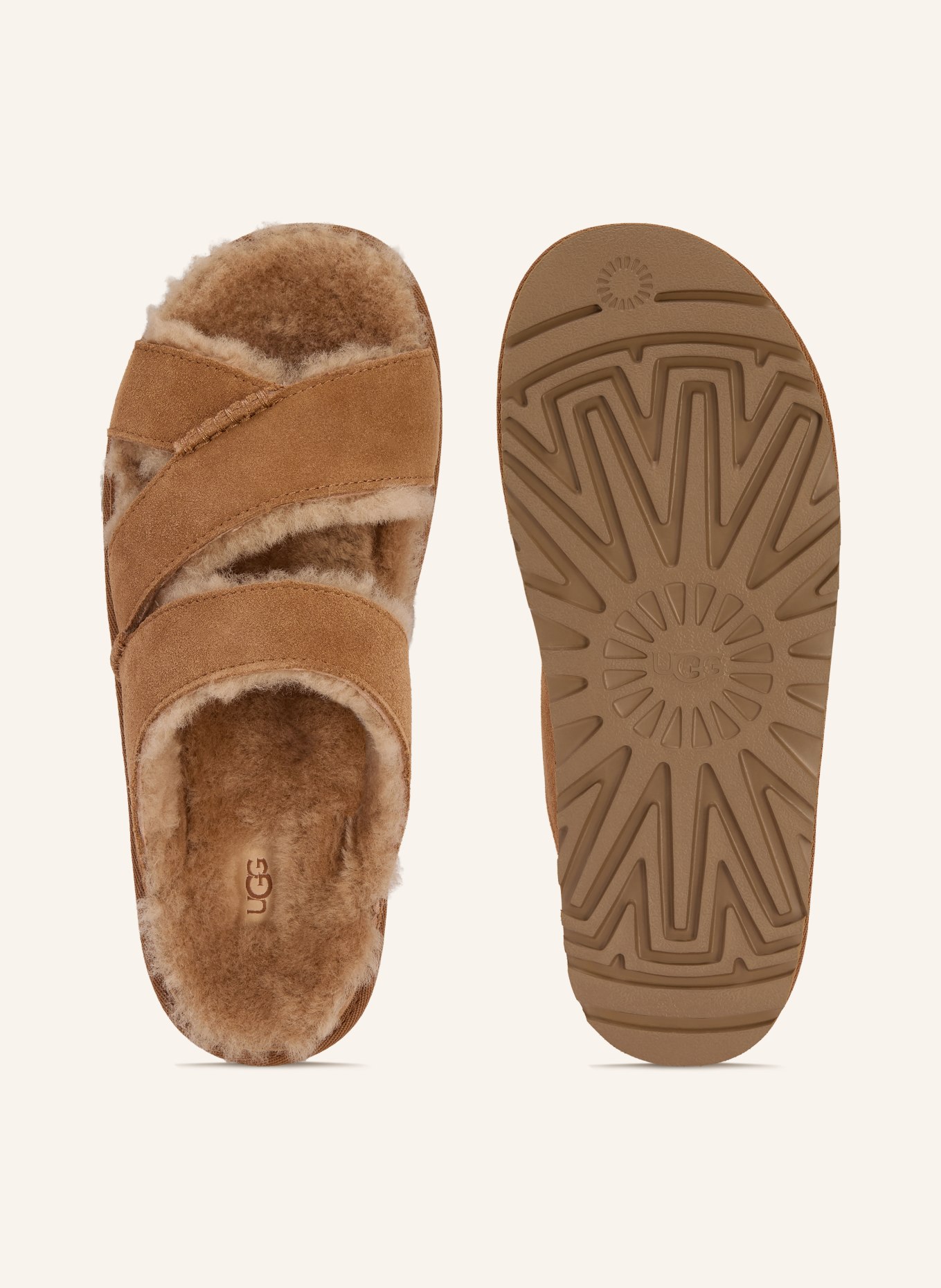 UGG Pantoletten: CAMEL