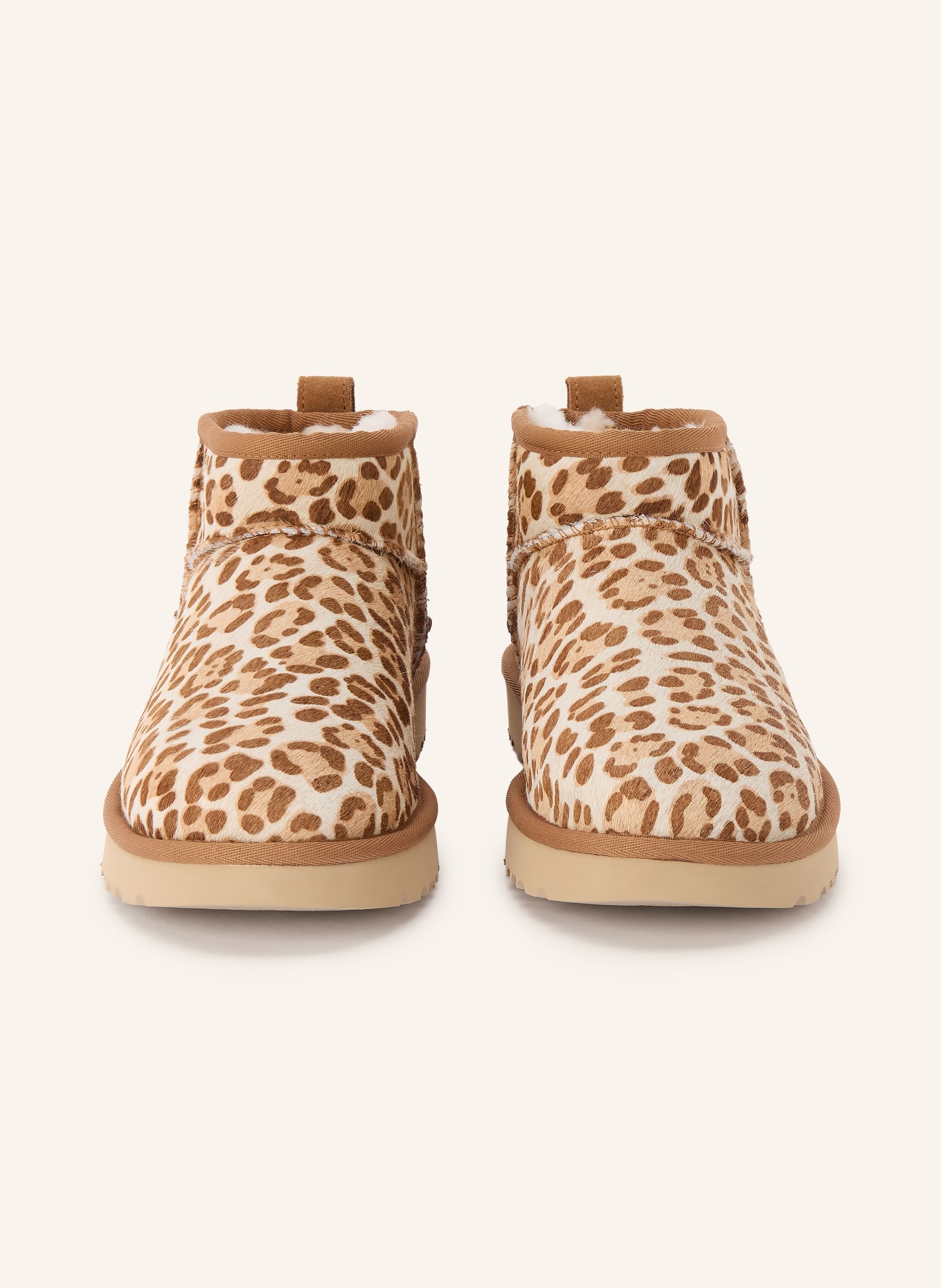 UGG Boots CLASSIC ULTRA MINI PLAINS: BRAUN / HELLBRAUN / BEIGE