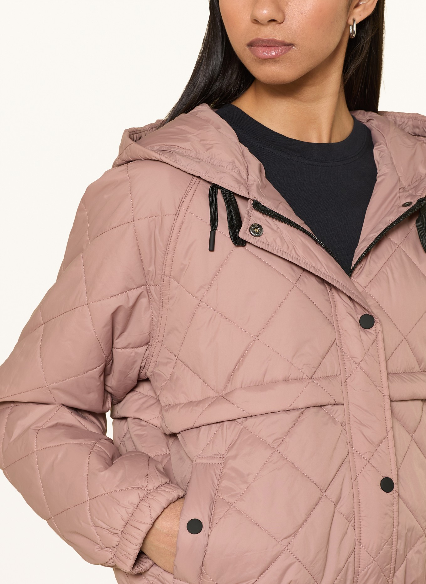 WITHBLACK Steppjacke ASTRID: ALTROSA