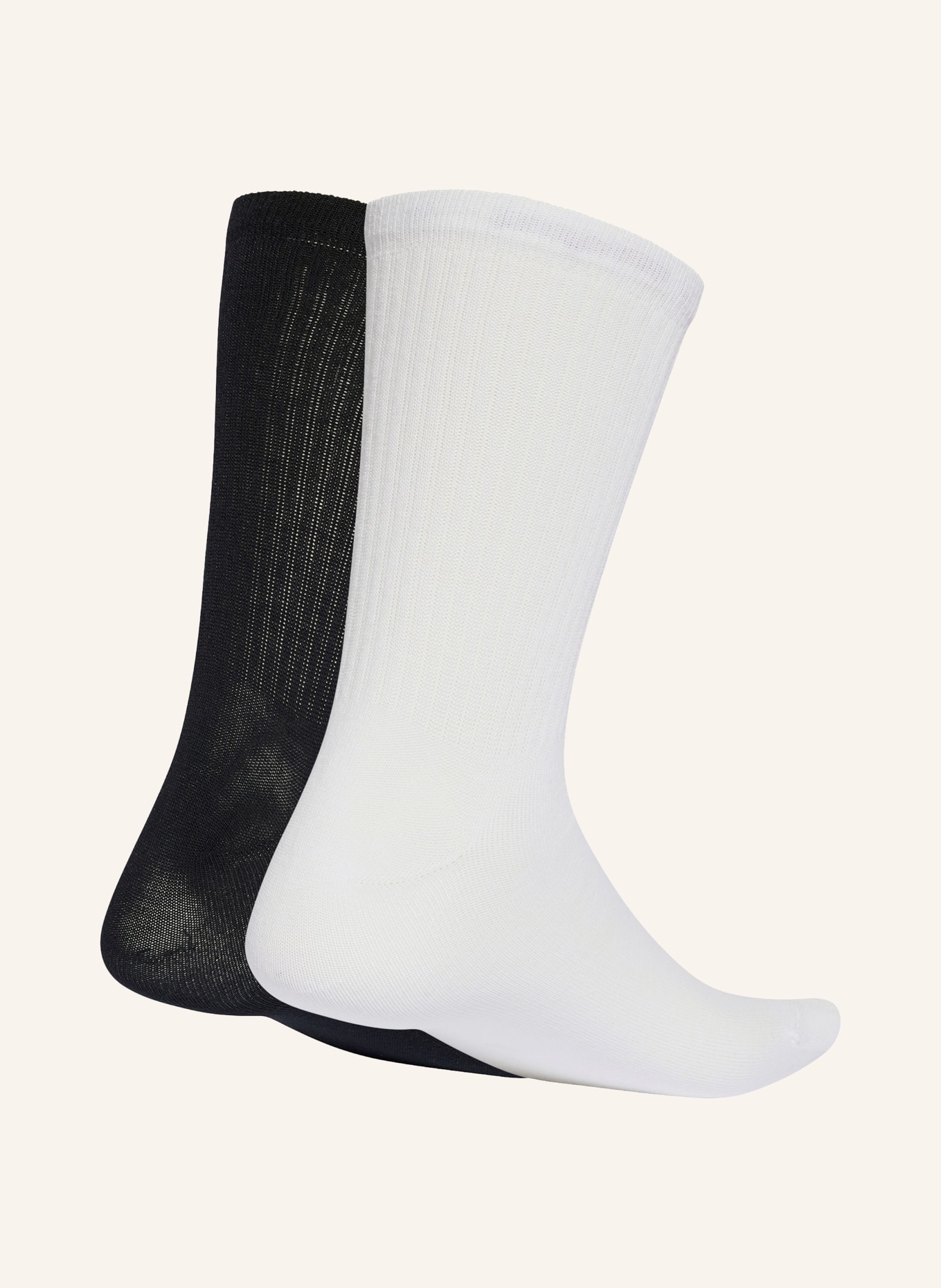 adidas Originals Set van 2 sokken ADIBRK CREW: ZWART / WIT
