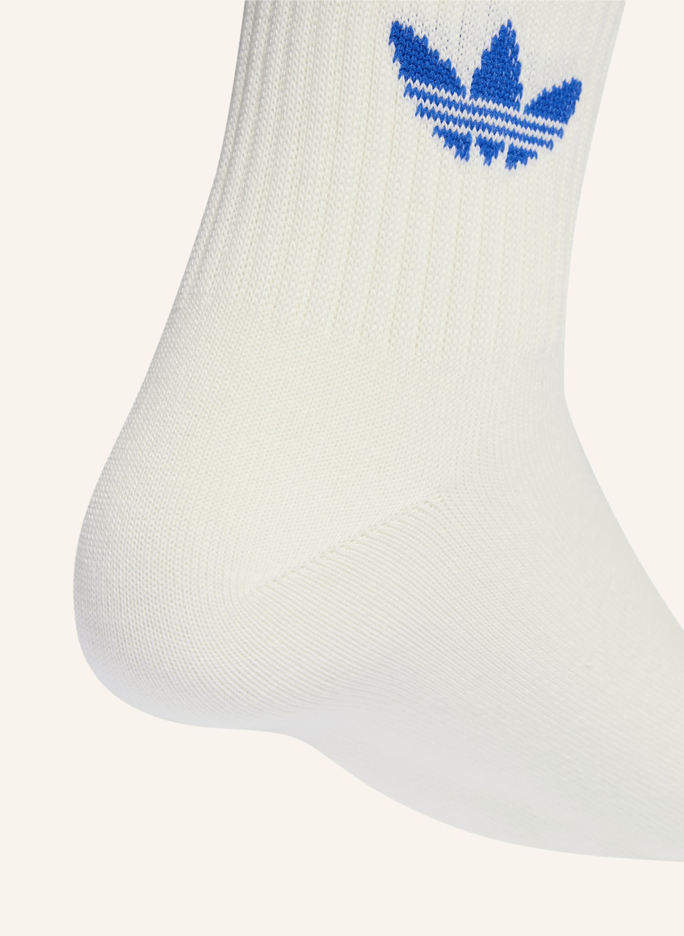 adidas Originals 3er-Pack Socken 3STREIFEN CREW: WEISS / GELB / GRÜN