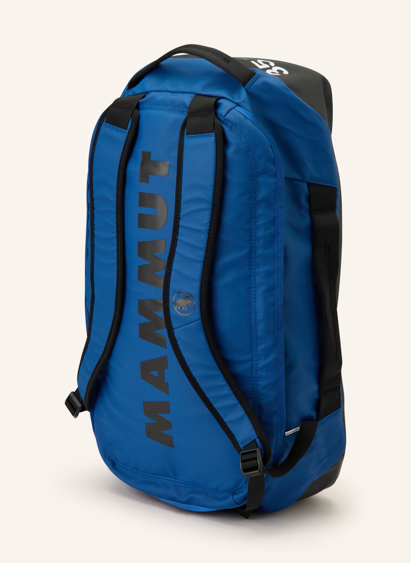 MAMMUT Sporttas CARGO 35 l: BLAUW / ZWART