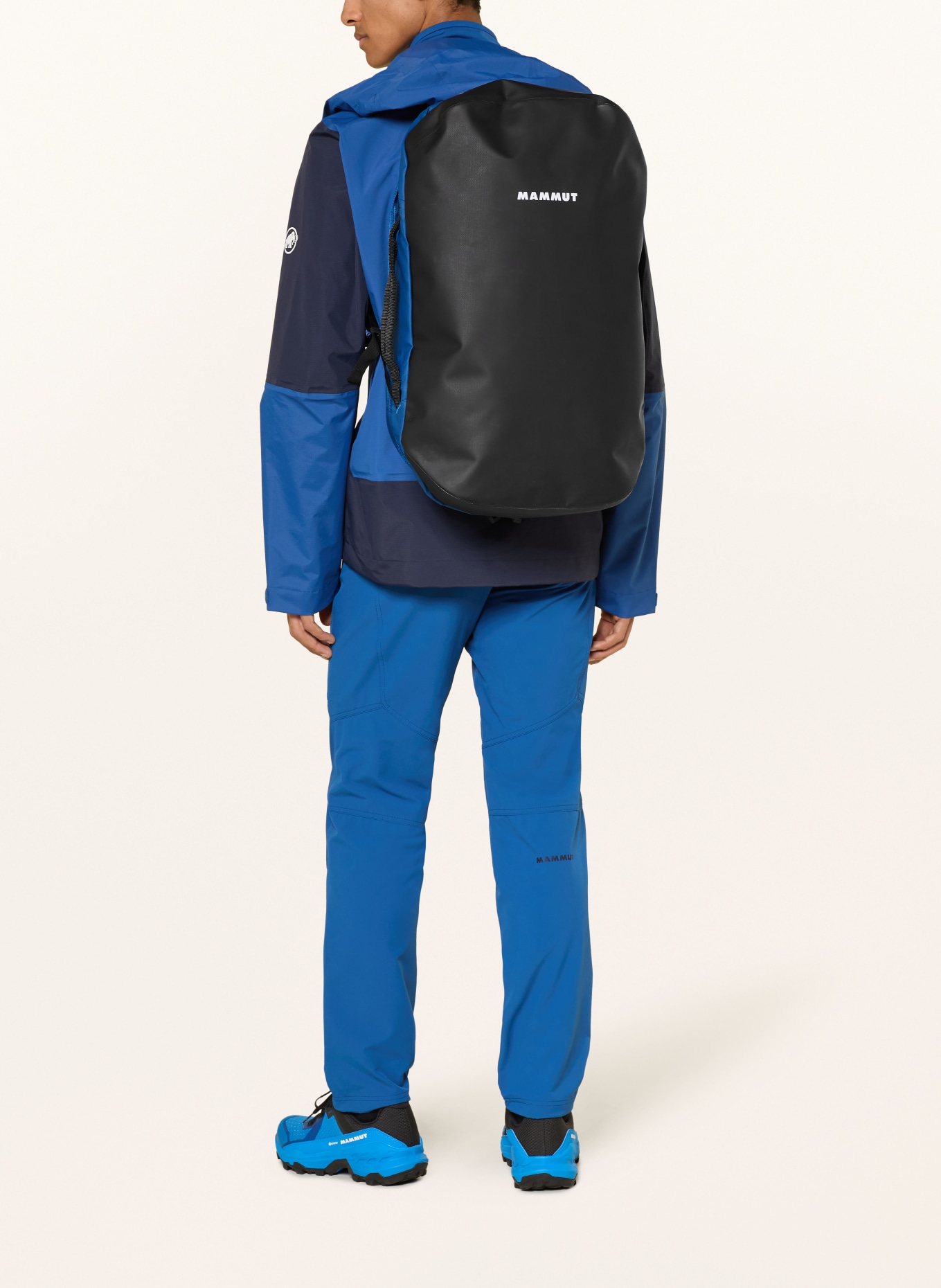 MAMMUT Sporttas CARGO 35 l: BLAUW / ZWART