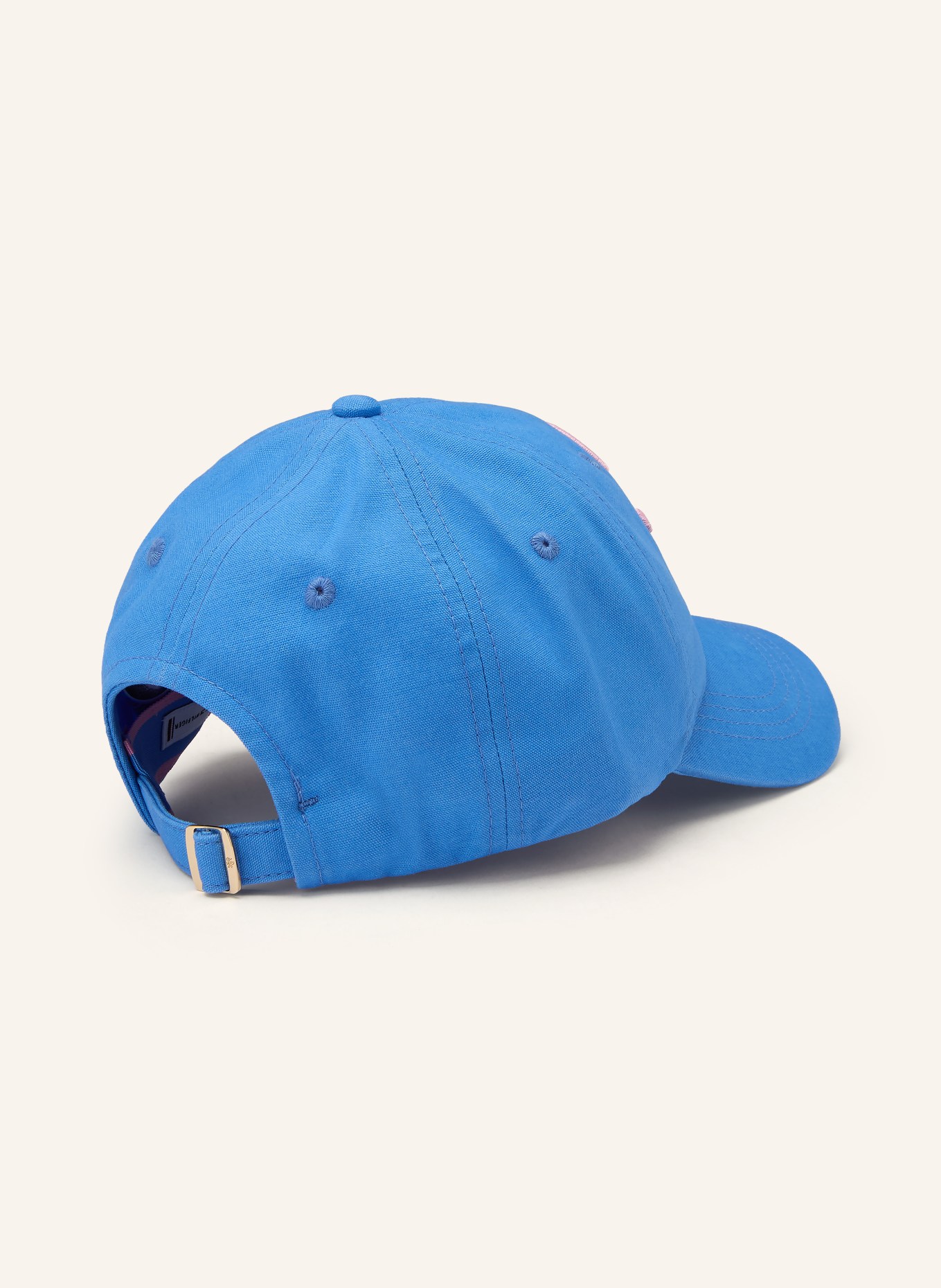 TOMMY HILFIGER Cap: BLAU / ROSA
