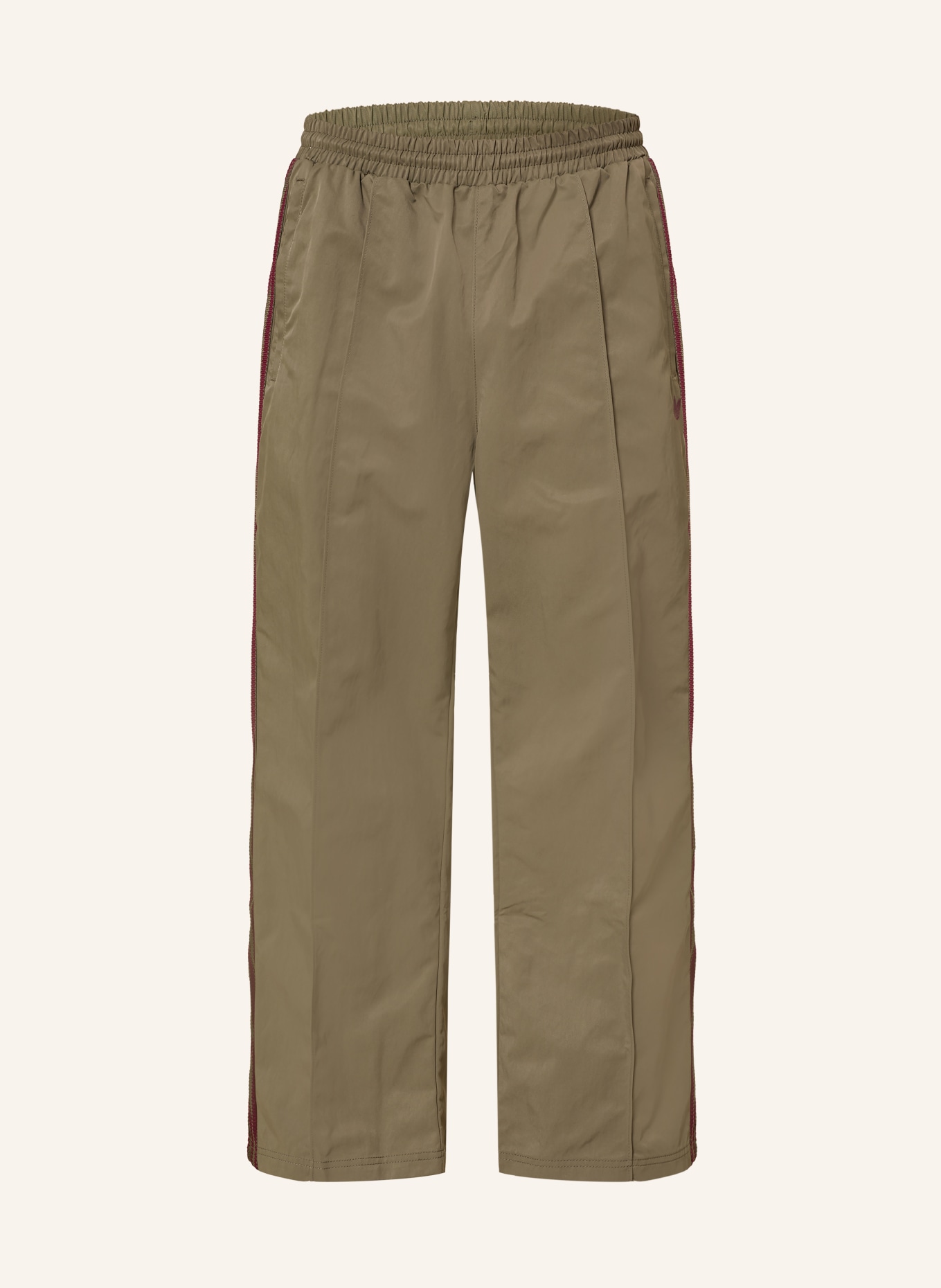 adidas Originals Trainingshose BRITCORE: OLIV / DUNKELROT