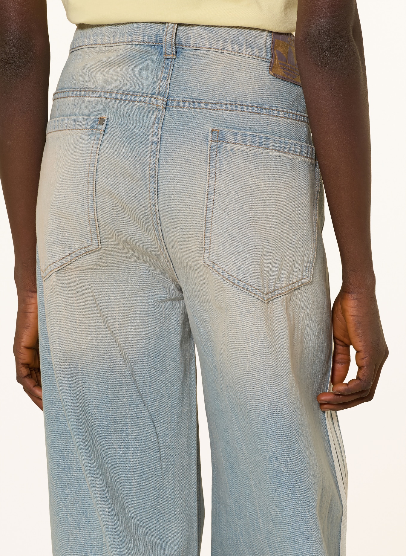 adidas Originals Wide Leg Jeans DAD JEANS: LGHDEN