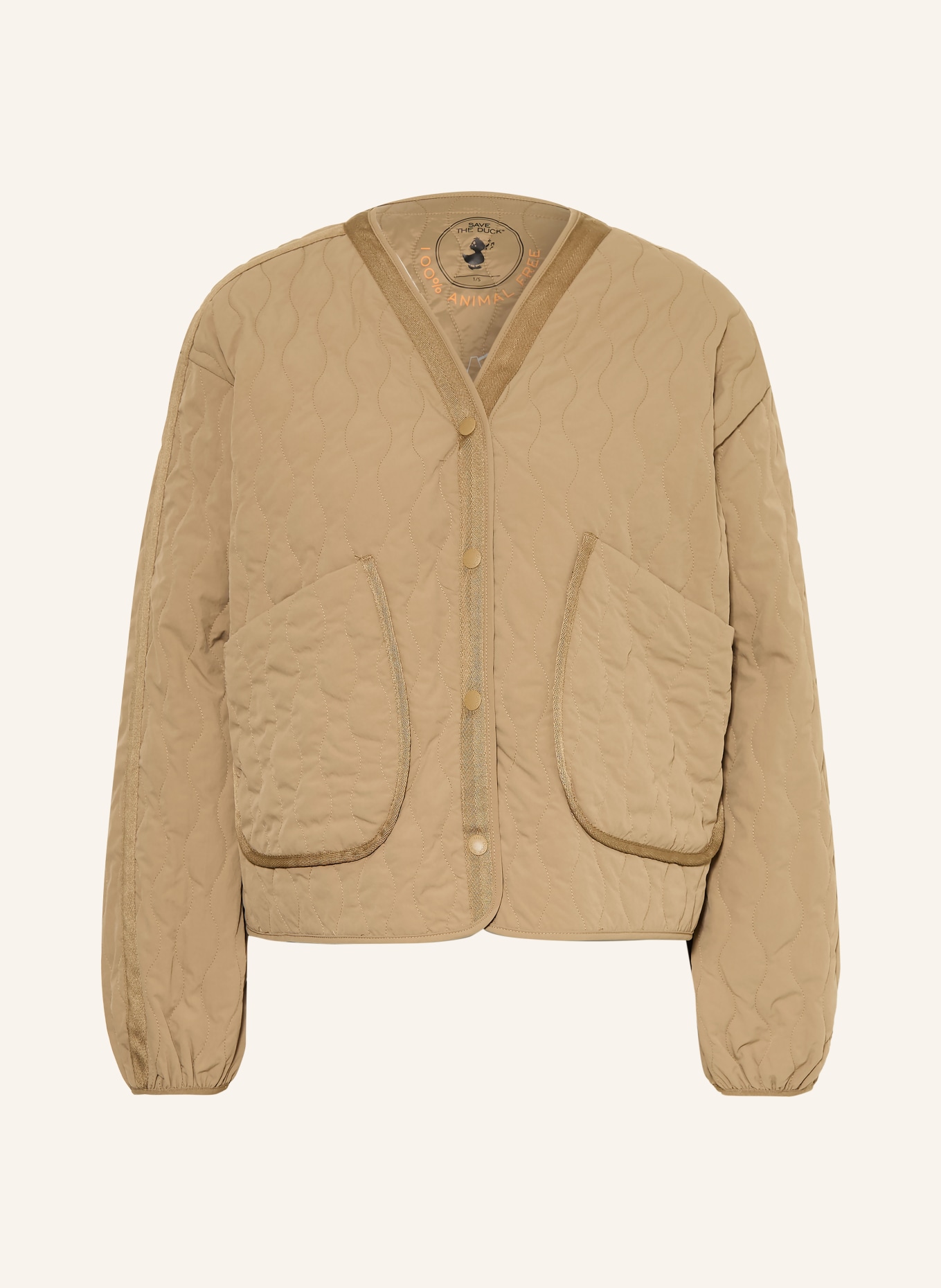 SAVE THE DUCK Steppjacke FARA: KHAKI