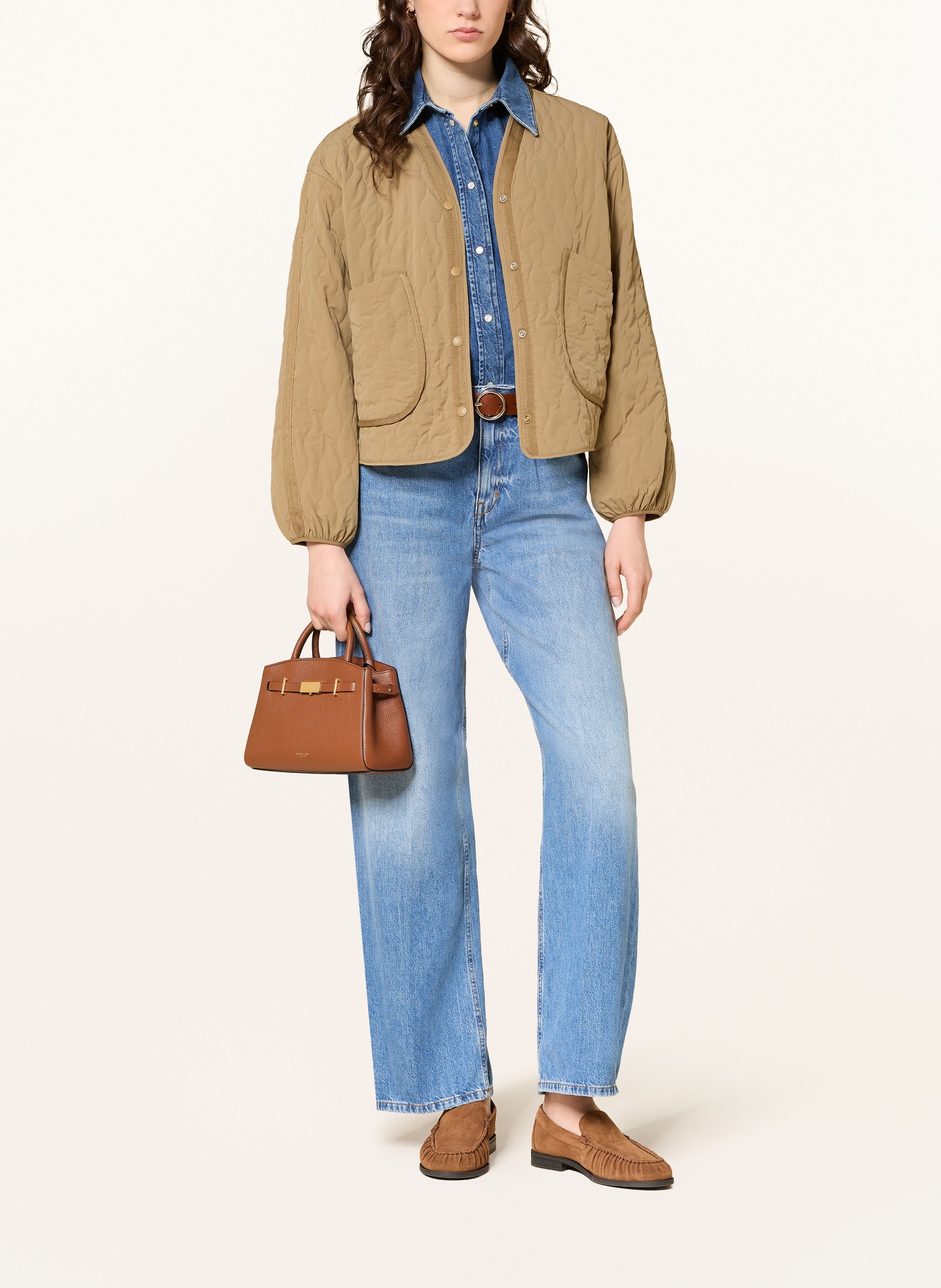 SAVE THE DUCK Steppjacke FARA: KHAKI