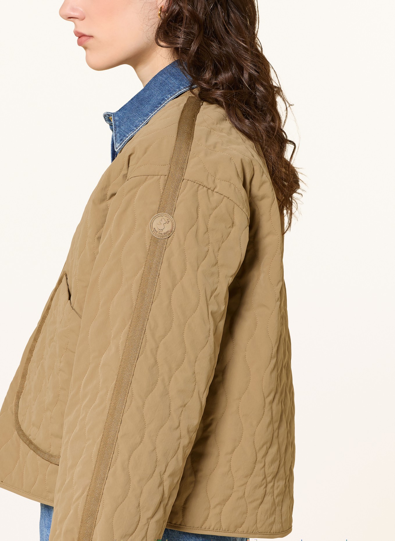 SAVE THE DUCK Steppjacke FARA: KHAKI