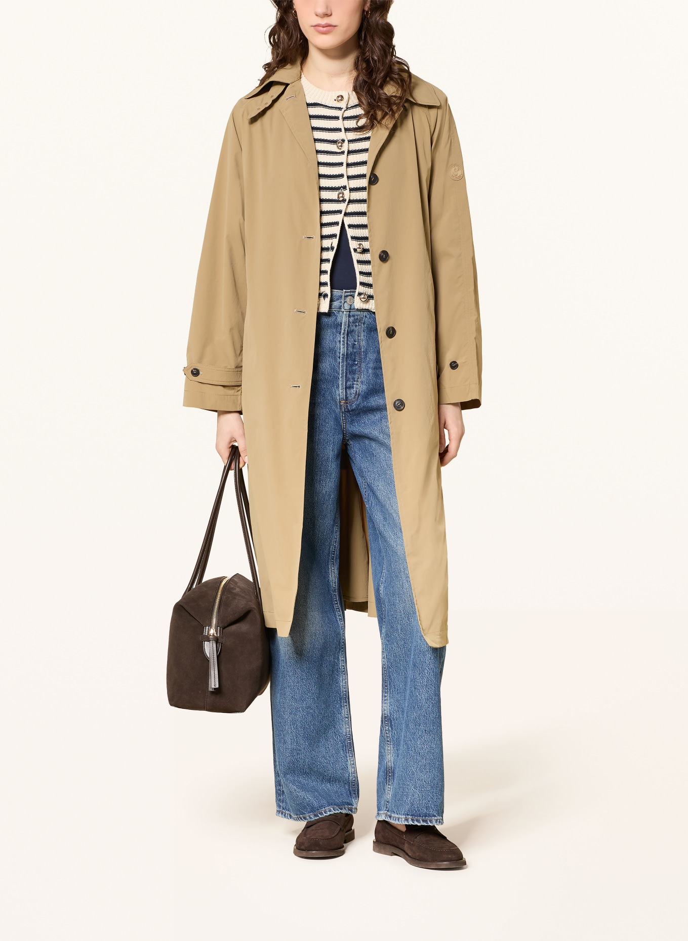 SAVE THE DUCK Trenchcoat DULCIE: KHAKI